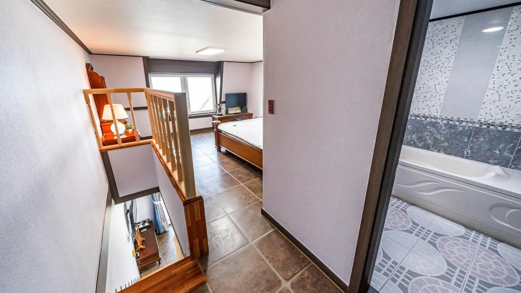 bunk bed, Bed in Pension Badawa