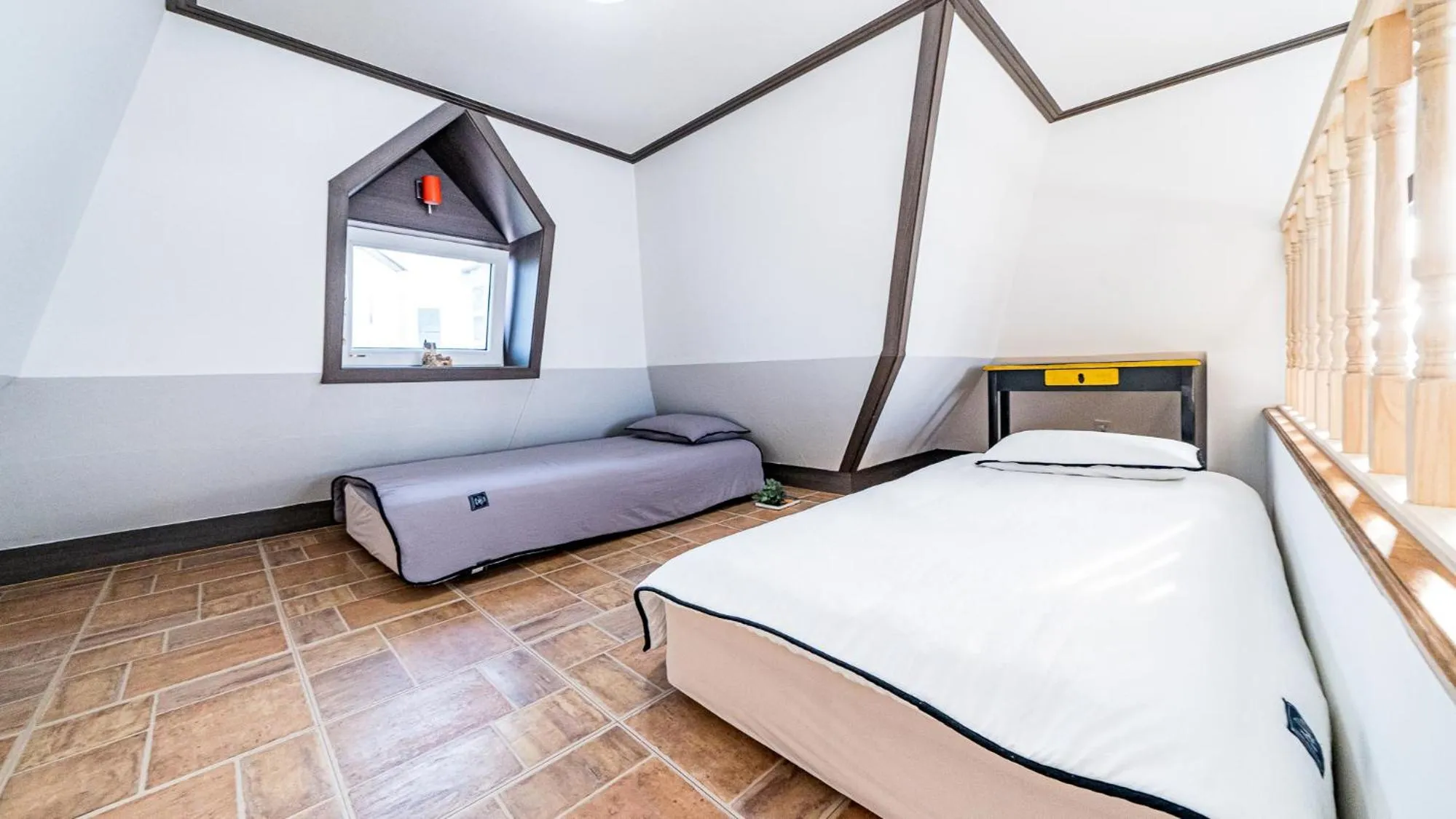 Bed in Pension Badawa