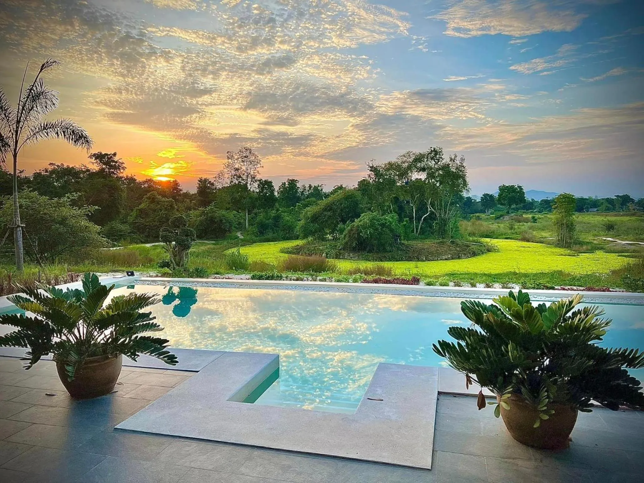 Natural landscape in I love phants Lodge