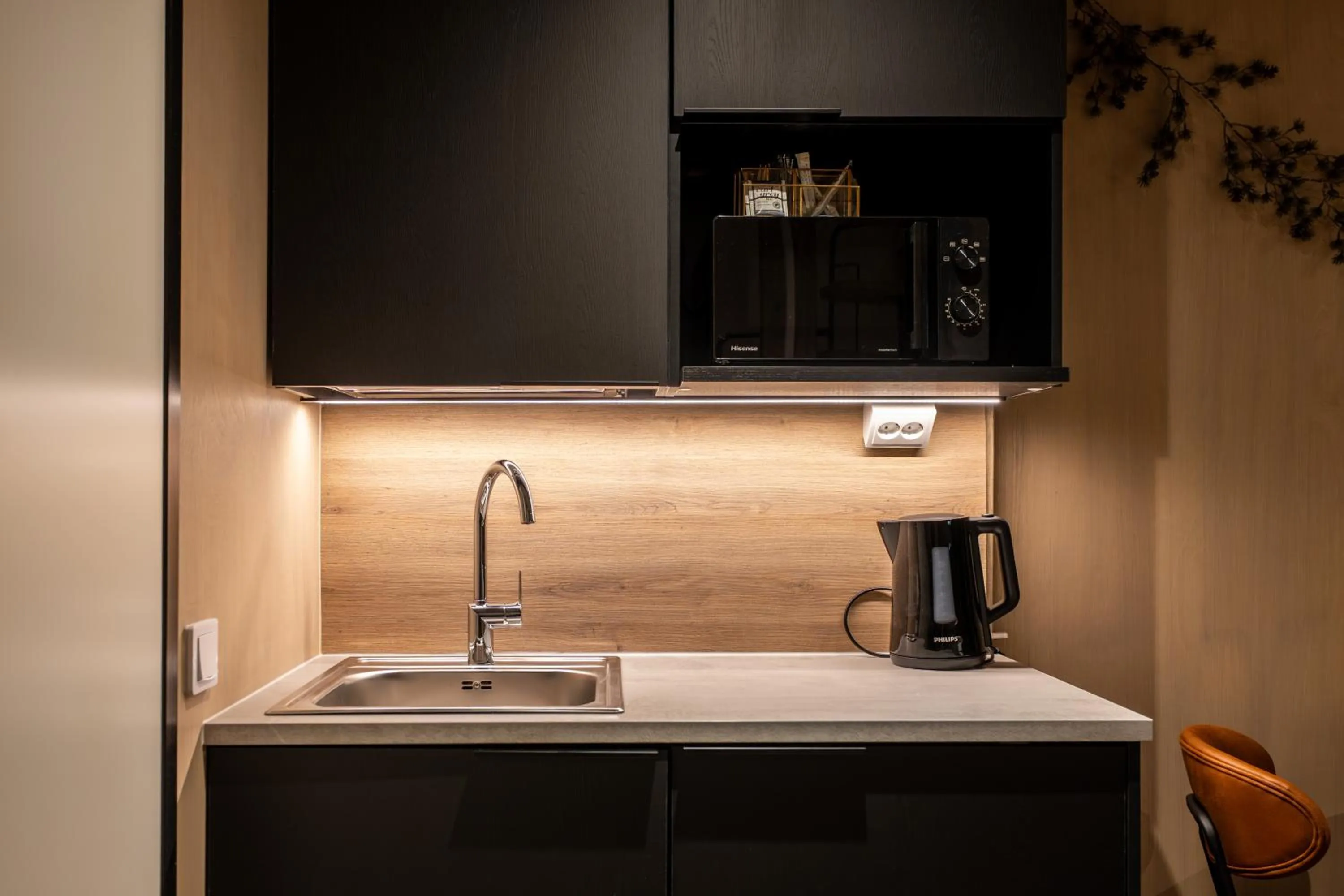 kitchen in Arctic Guesthouse & Igloos