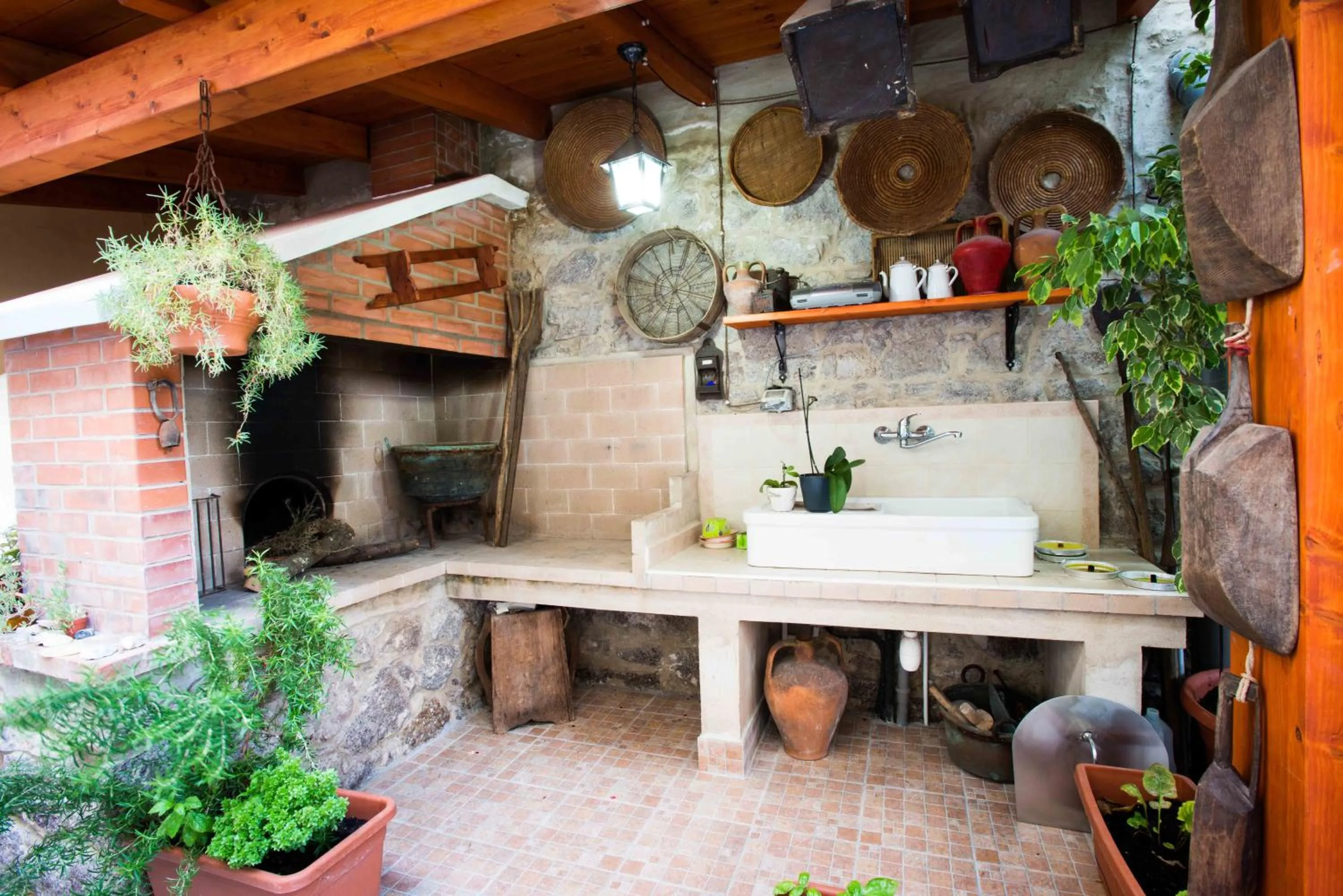 Decorative detail in B&B L'Albero Dei Limoni