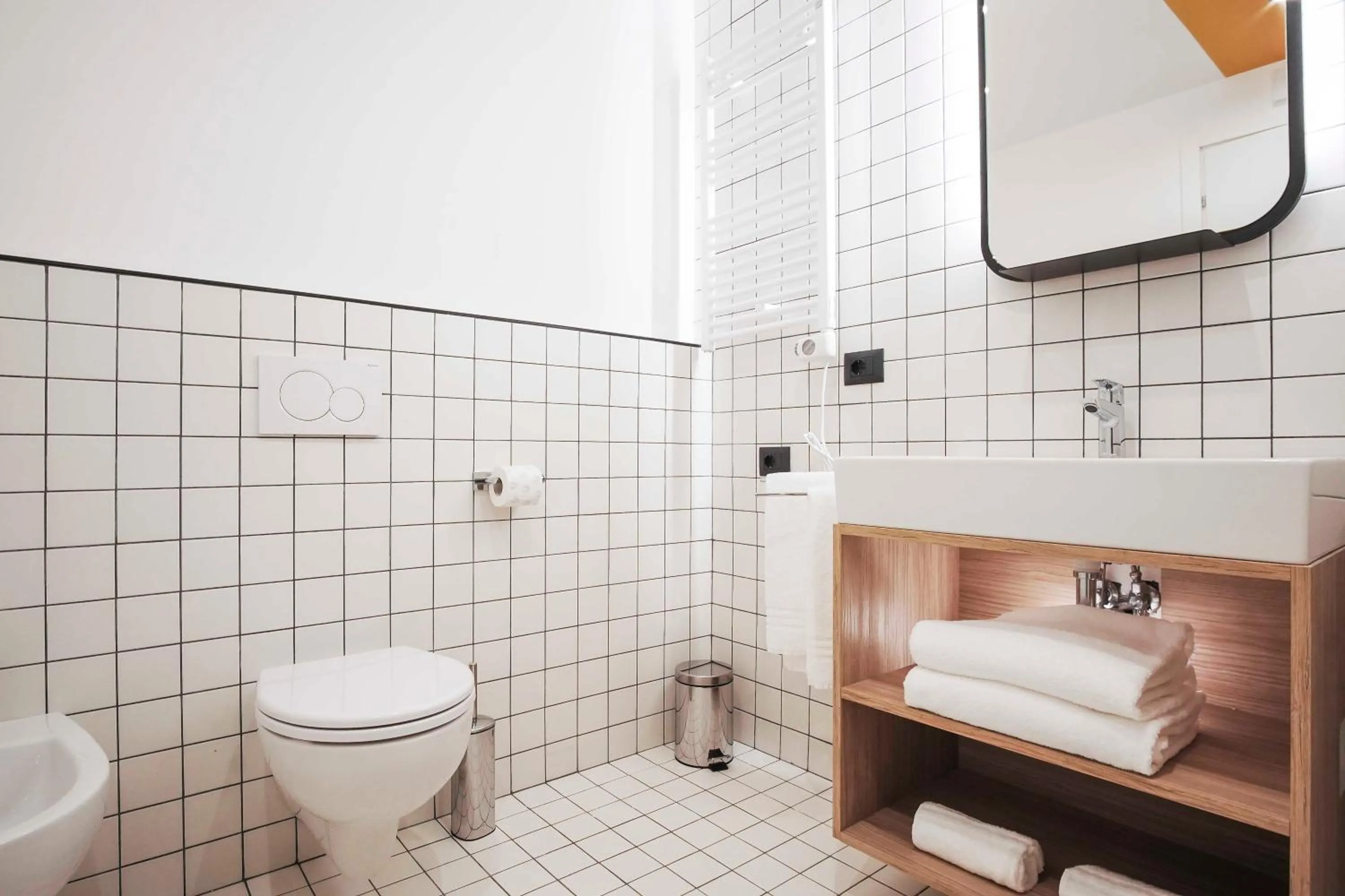 Bathroom in Aparthotel Colombo Roma