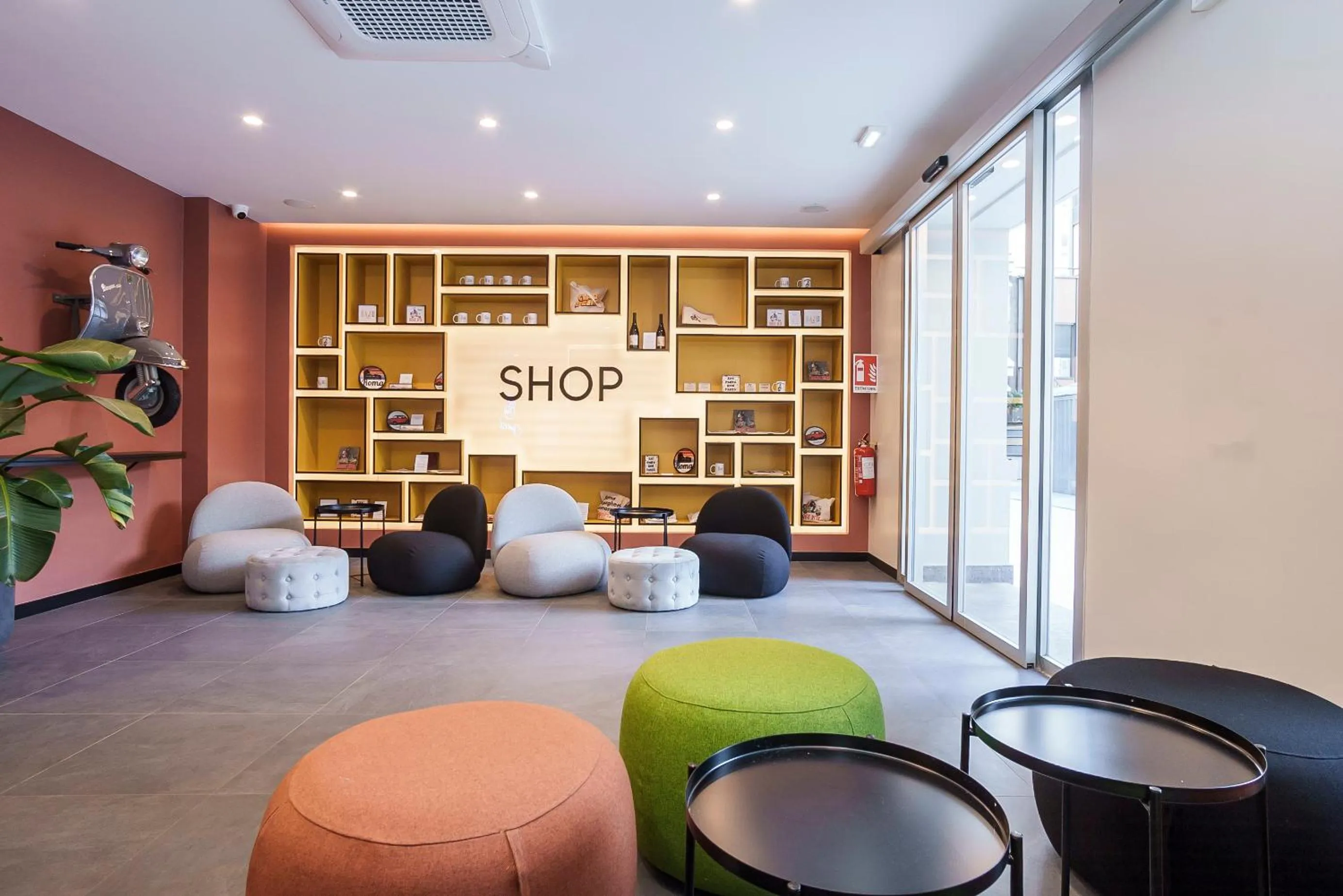 Living room in Aparthotel Colombo Roma