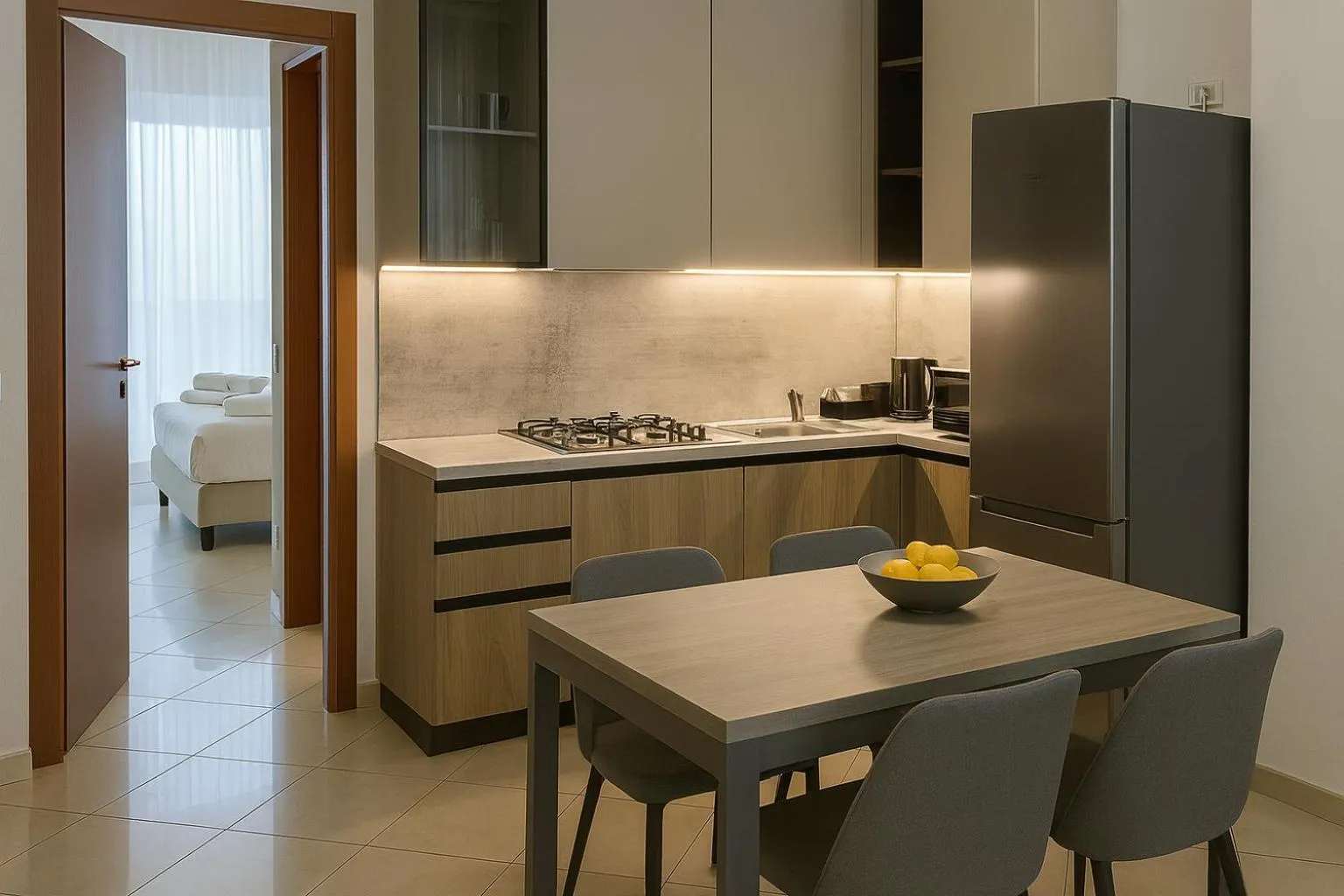 kitchen in Residence Hotel Piccadilly