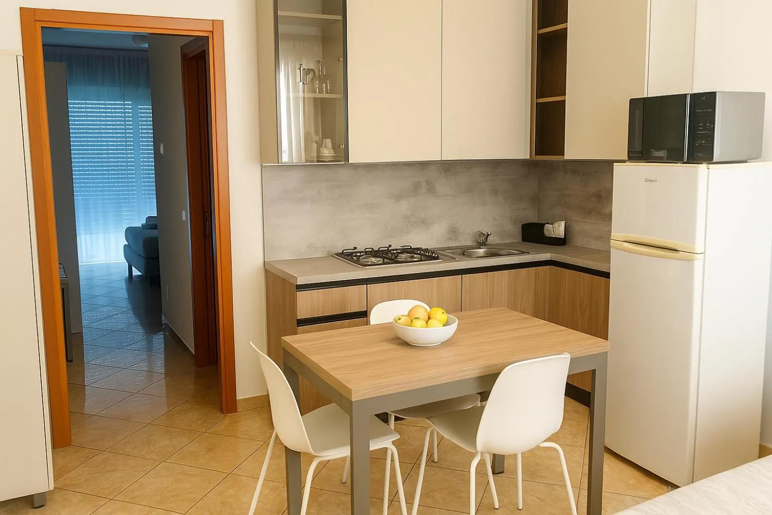 Kitchen or kitchenette in Residence Hotel Piccadilly