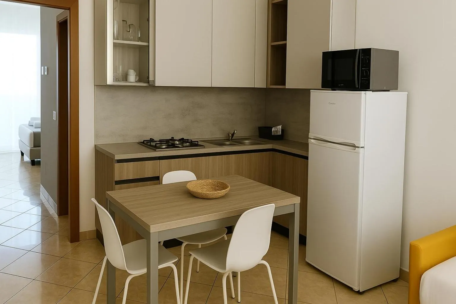 kitchen in Residence Hotel Piccadilly