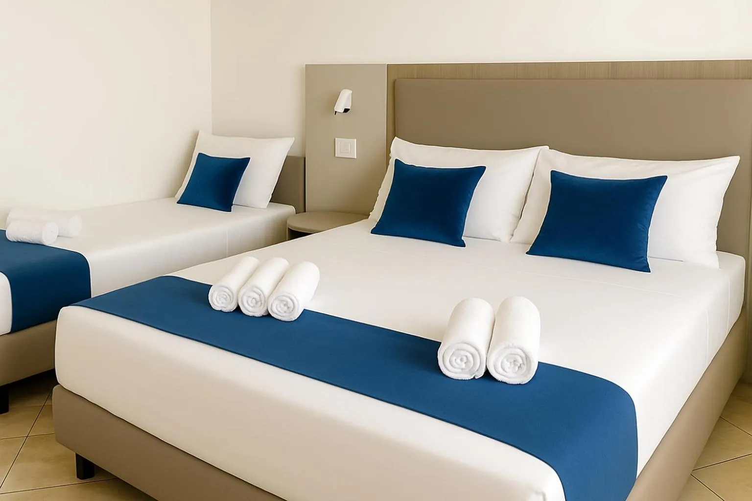 Bedroom, Bed in Residence Hotel Piccadilly