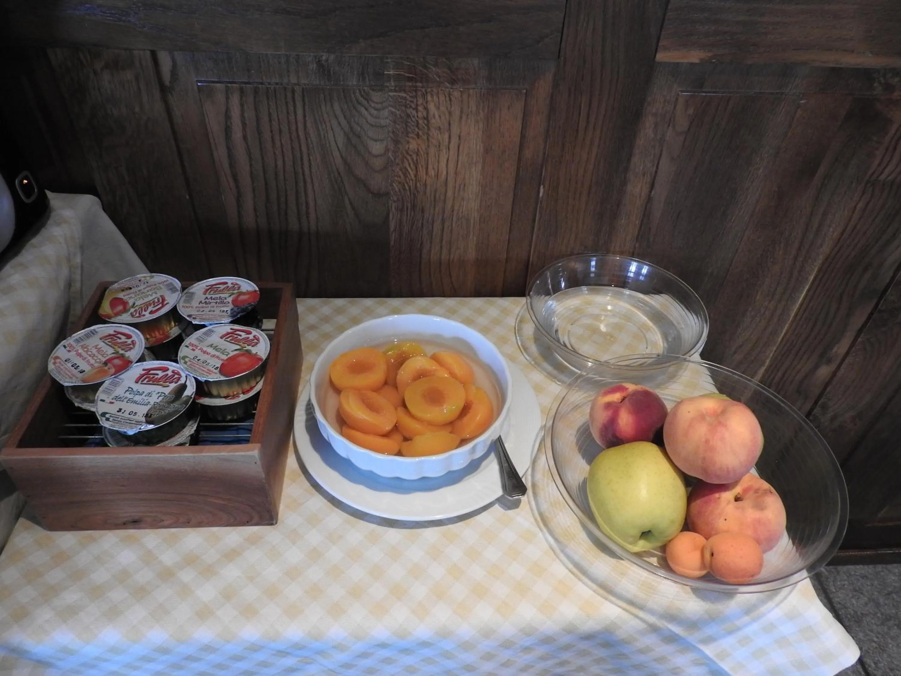Food close-up in Hotel Le Clocher