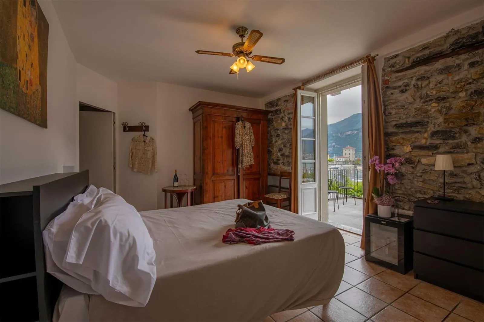 Bedroom, Bed in Locanda La Pergola