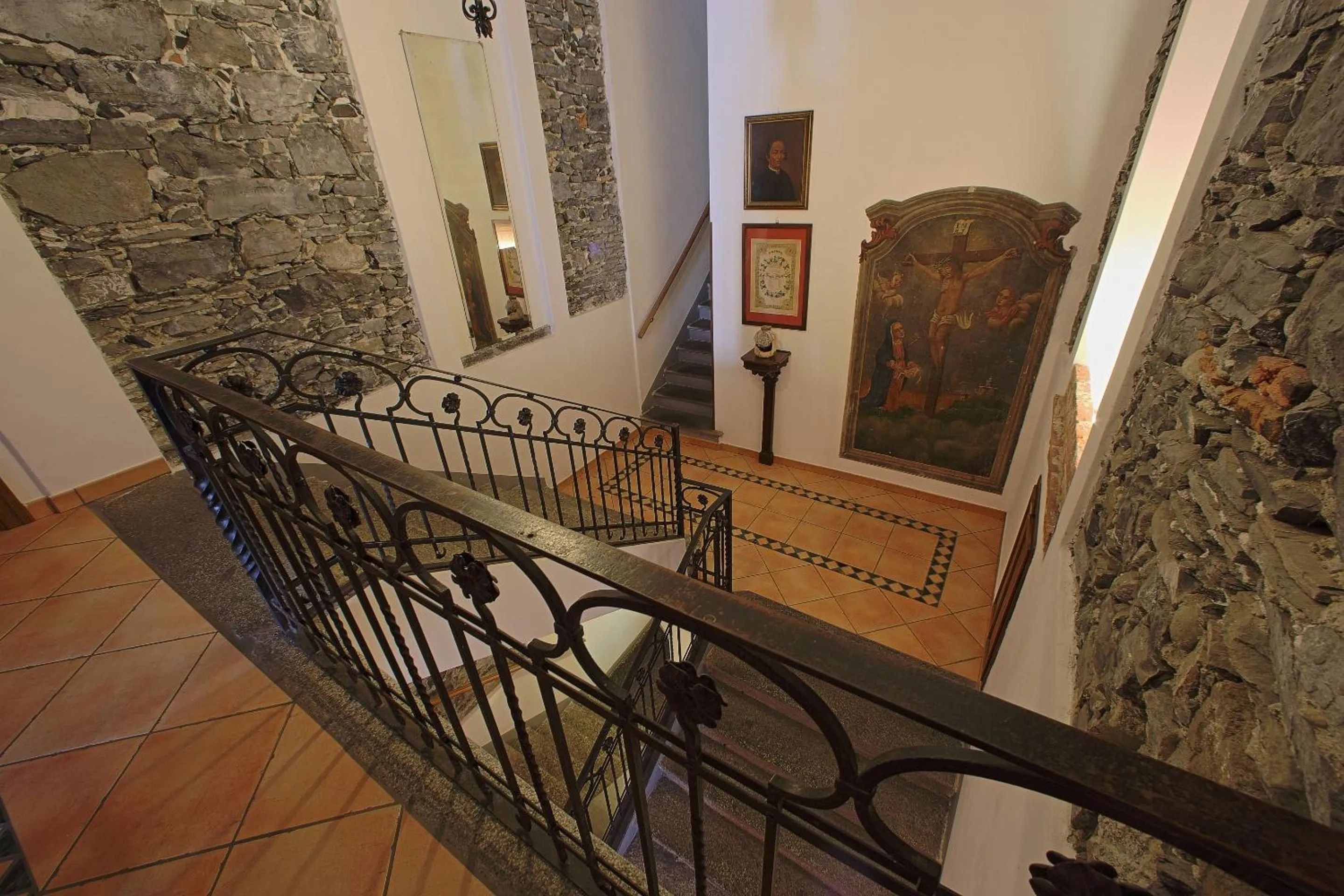 Decorative detail in Locanda La Pergola