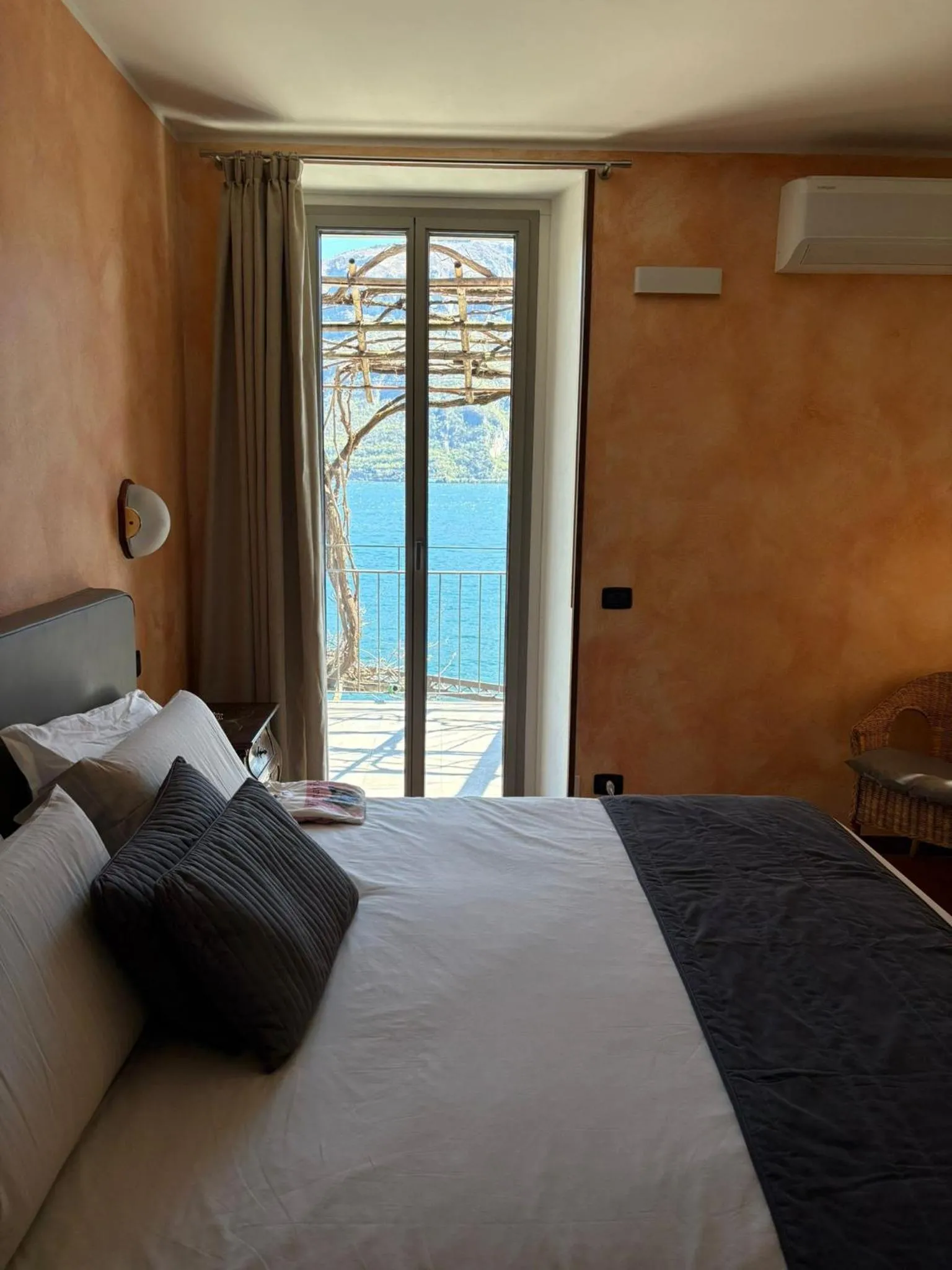 Bed in Locanda La Pergola