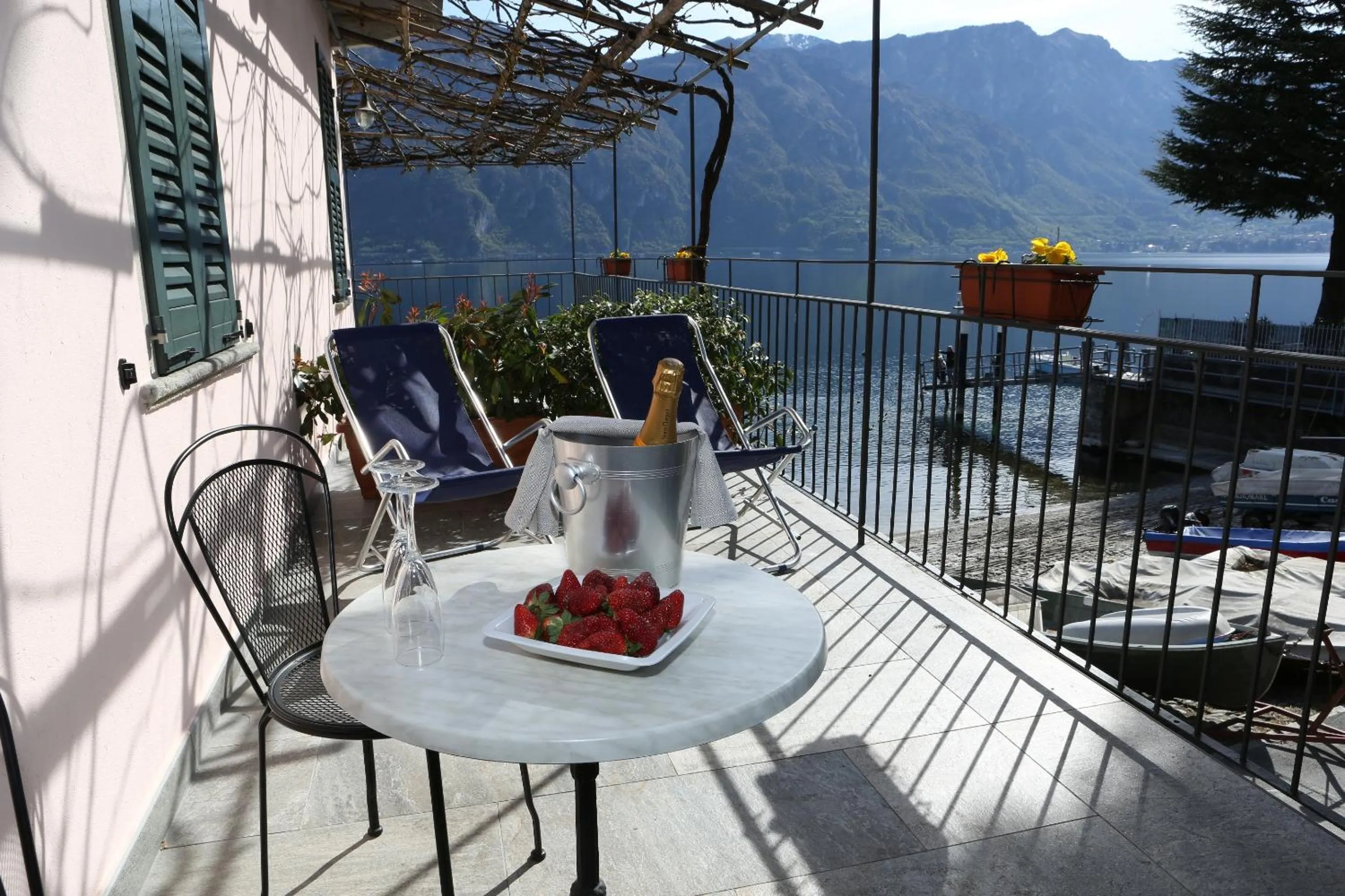 Balcony/Terrace in Locanda La Pergola