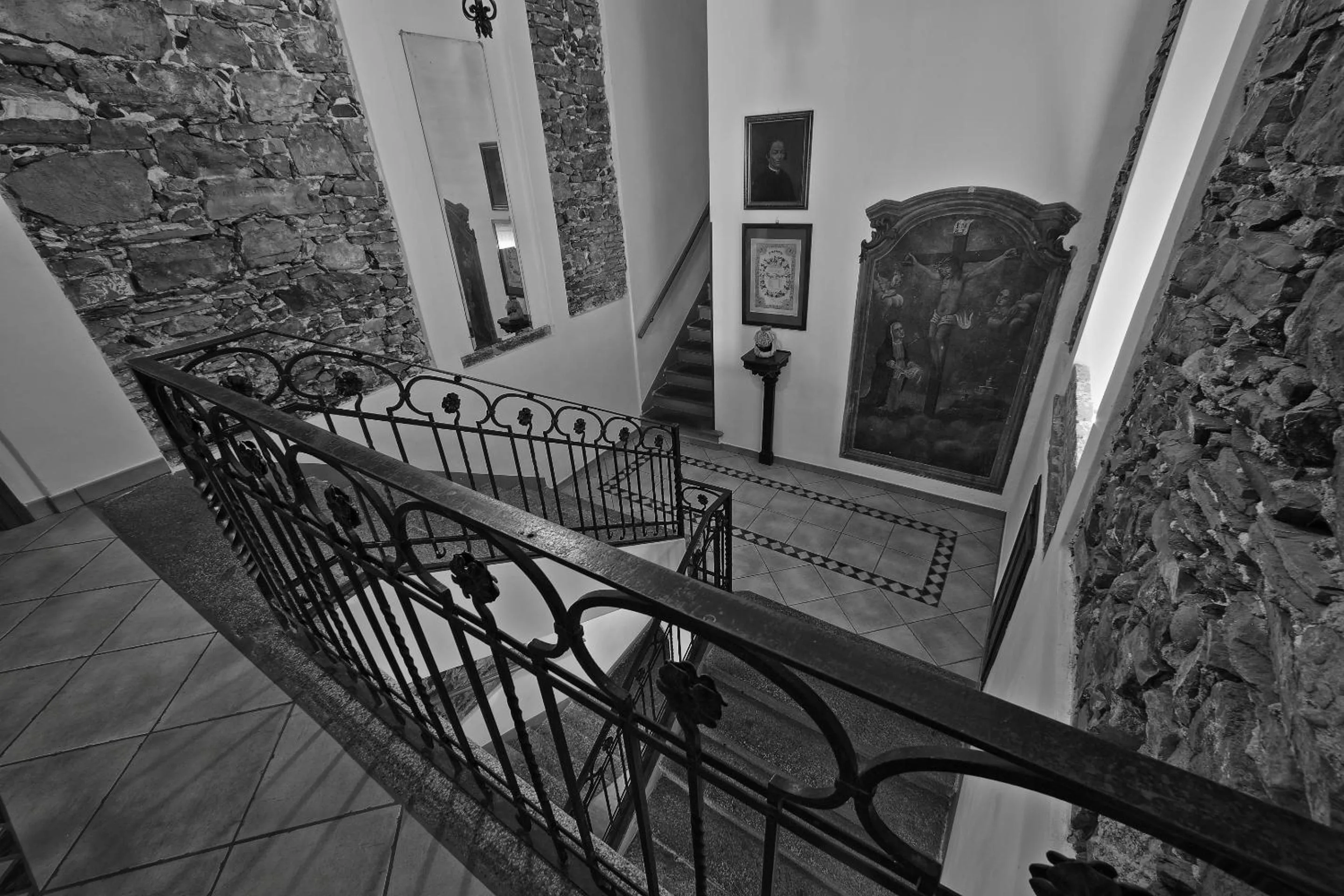 Decorative detail in Locanda La Pergola