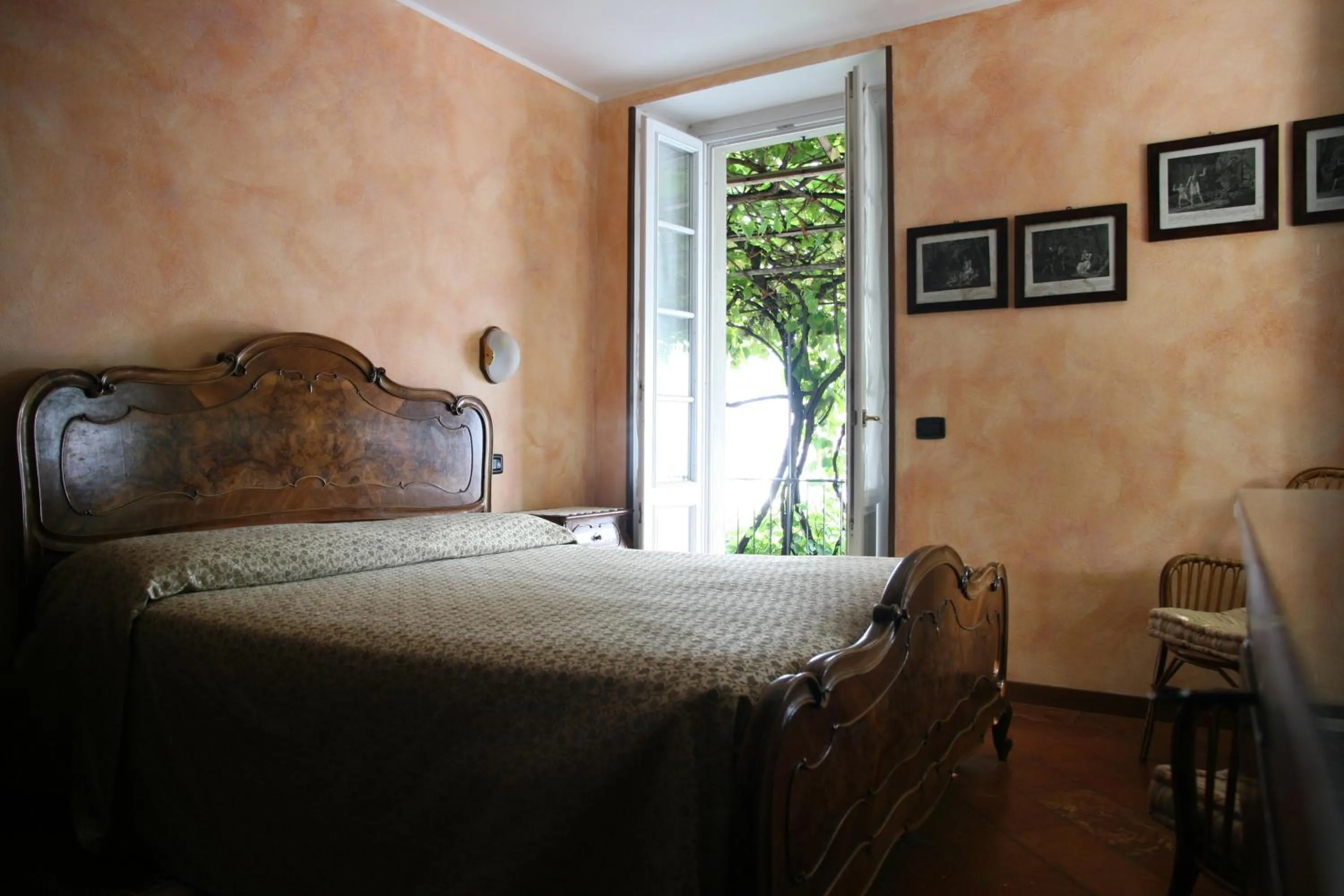 Bed in Locanda La Pergola