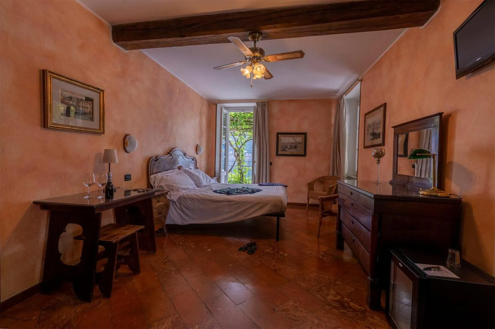 Bed in Locanda La Pergola
