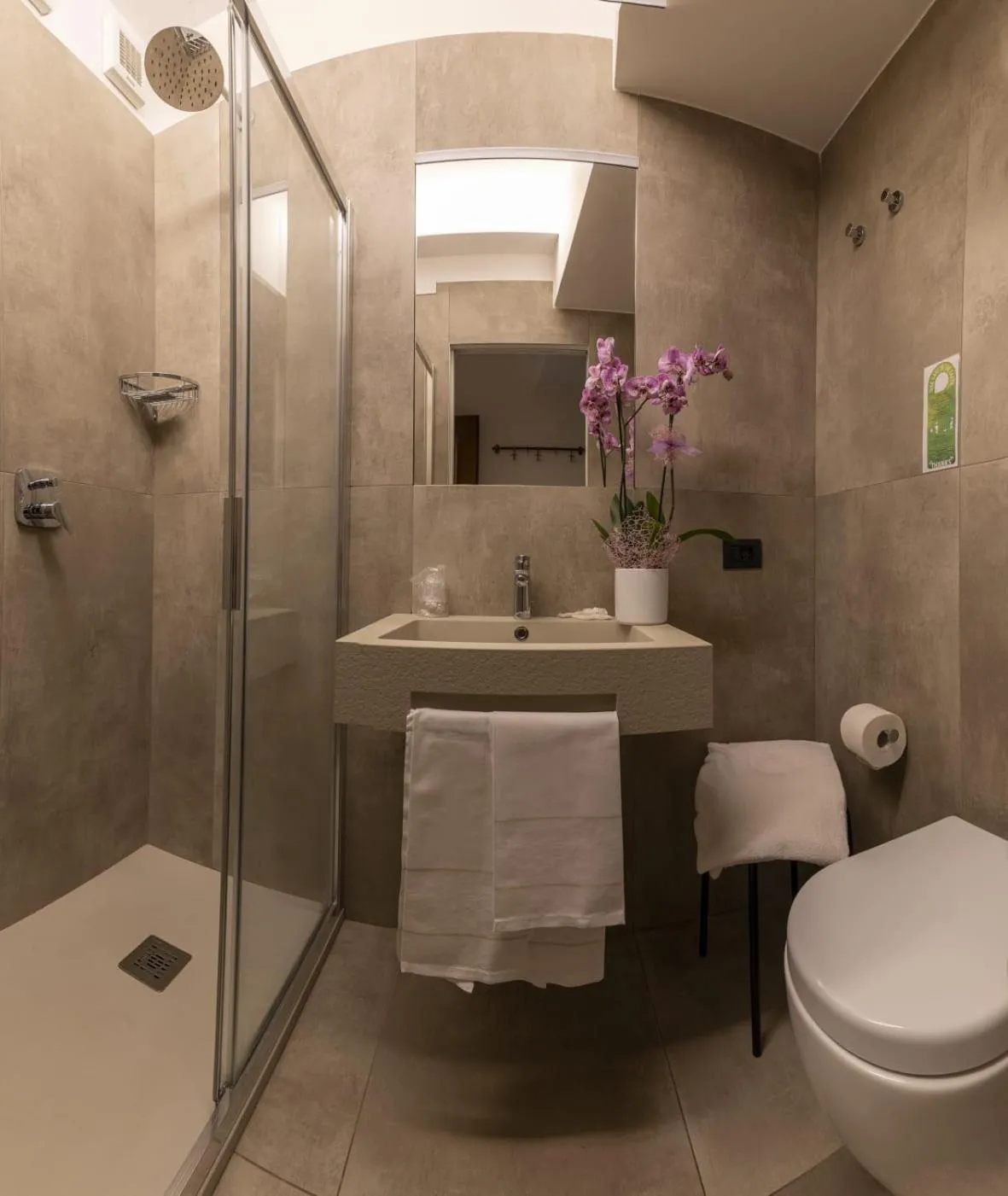 Shower in Locanda La Pergola