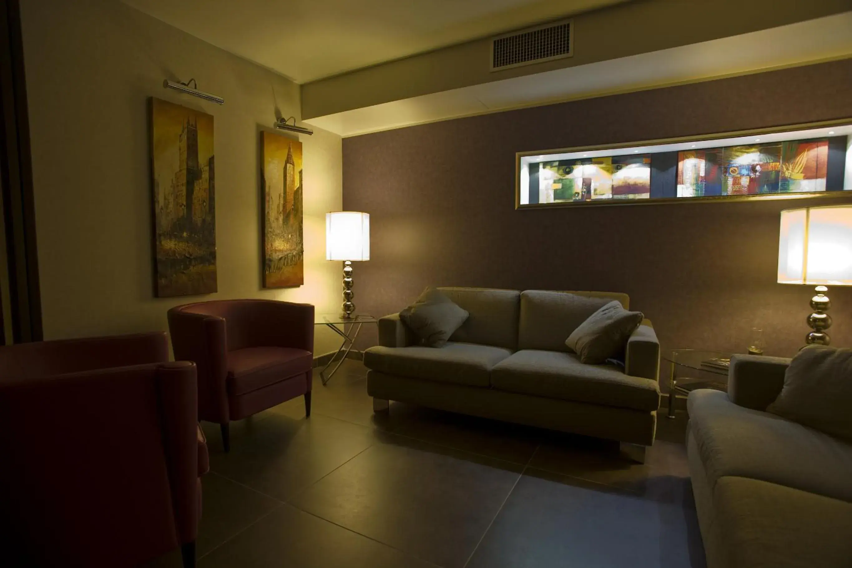 Lobby or reception in Rome Airport Hotel Fiumicino Lobby or reception in Rome Airport Hotel Fiumicino