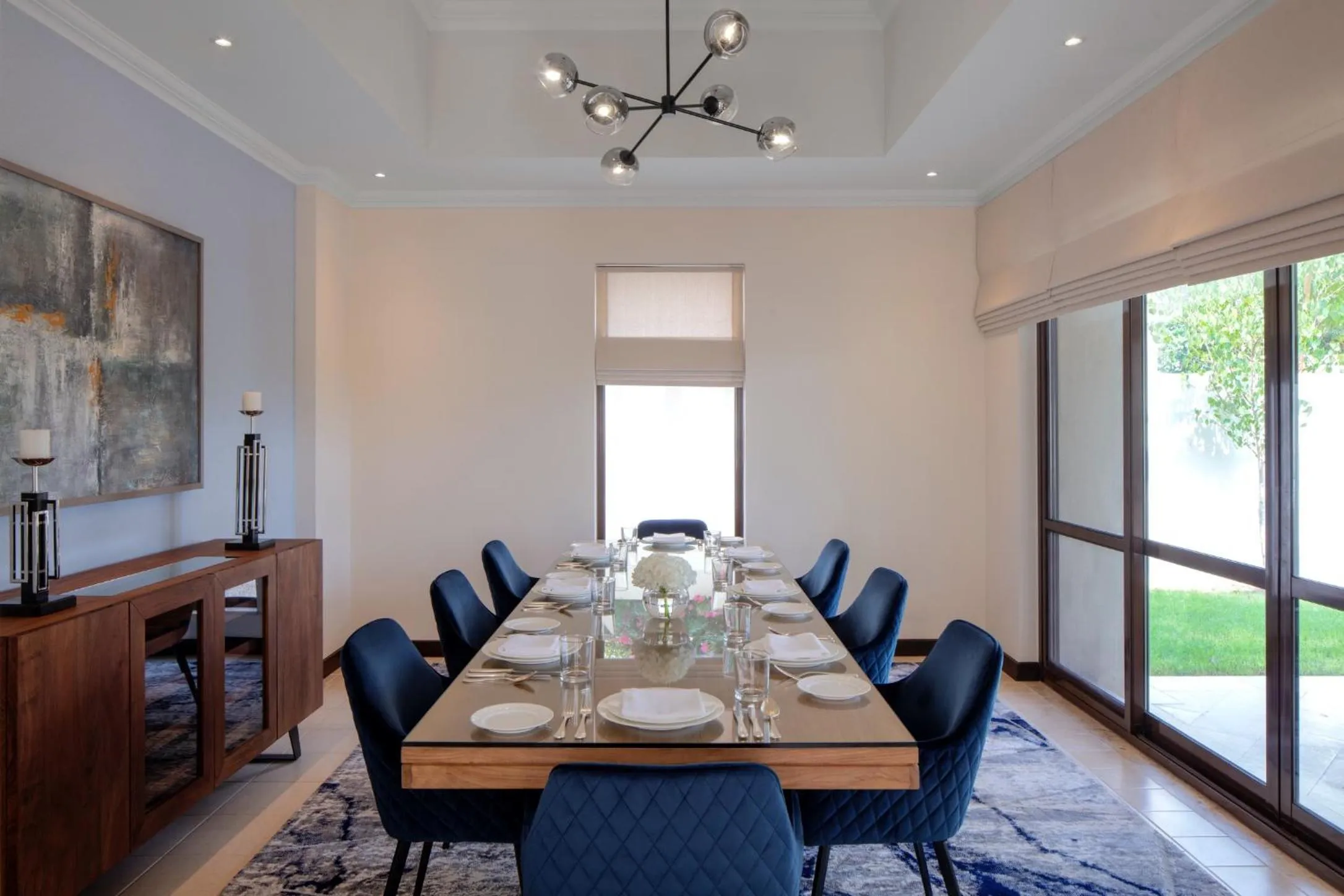 Dining area in Elara & Golf Villas - curated by Park Hyatt Dubai