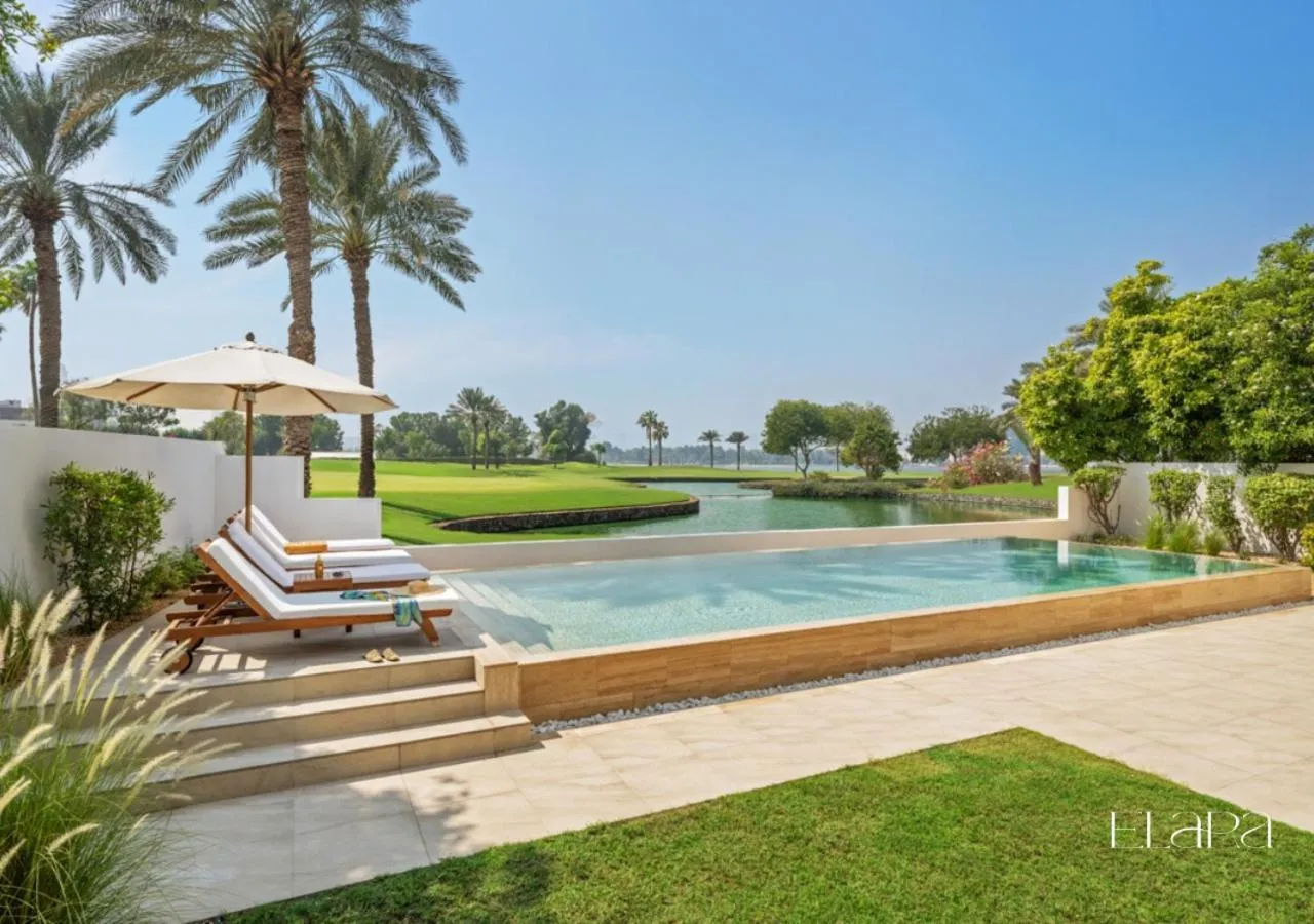 Natural landscape in Elara & Golf Villas - curated by Park Hyatt Dubai