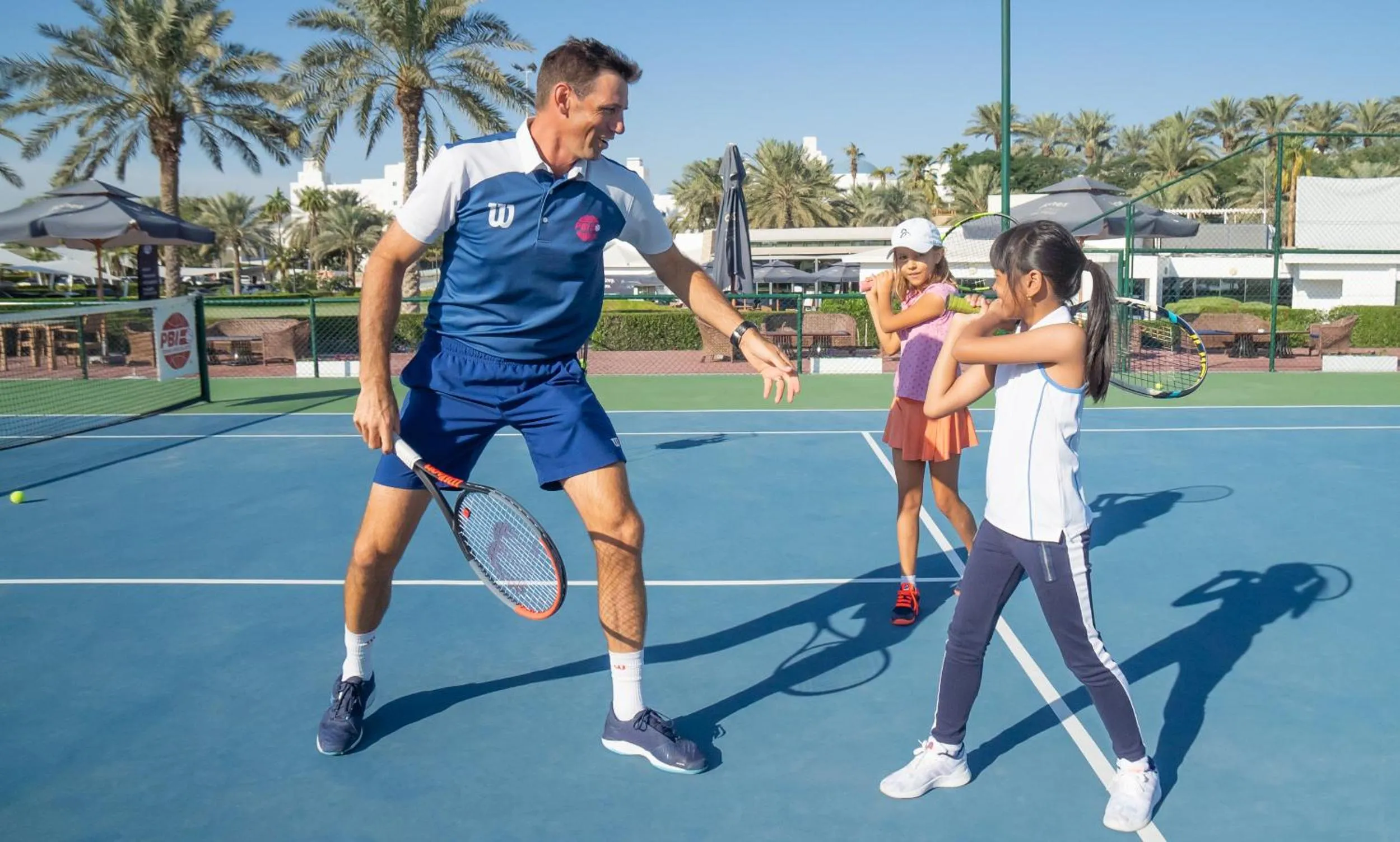 Tennis court in Elara & Golf Villas - curated by Park Hyatt Dubai