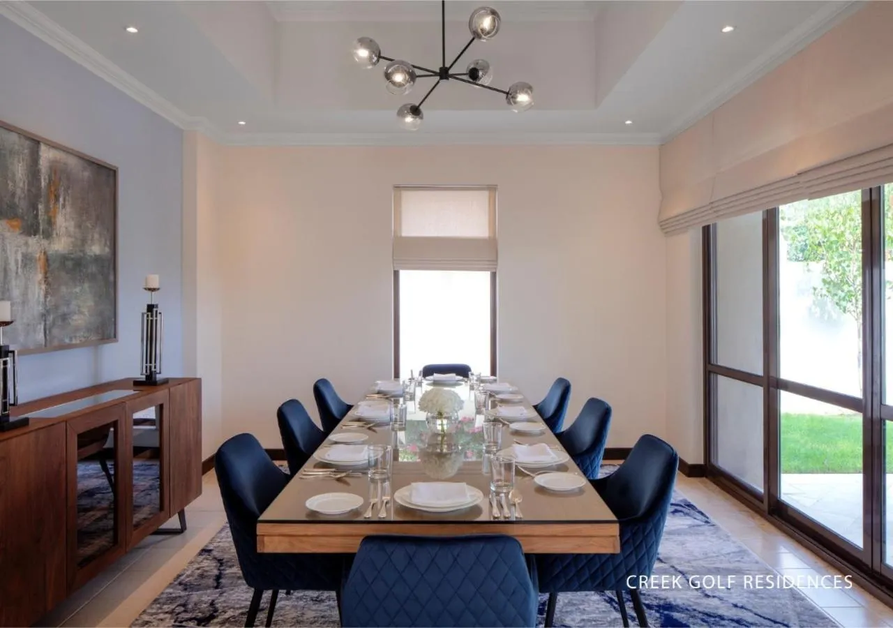 Living room in Elara & Golf Villas - curated by Park Hyatt Dubai