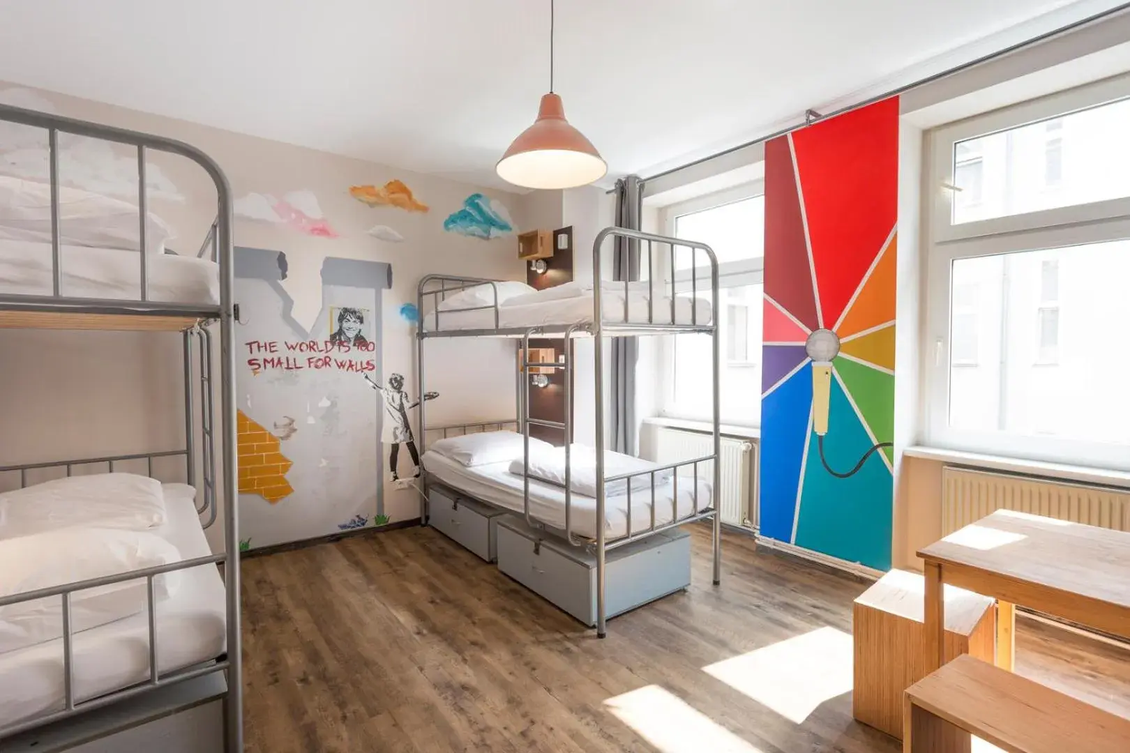 bunk bed, Bed in Sunflower Hostel Berlin bunk bed, Bed in Sunflower Hostel Berlin