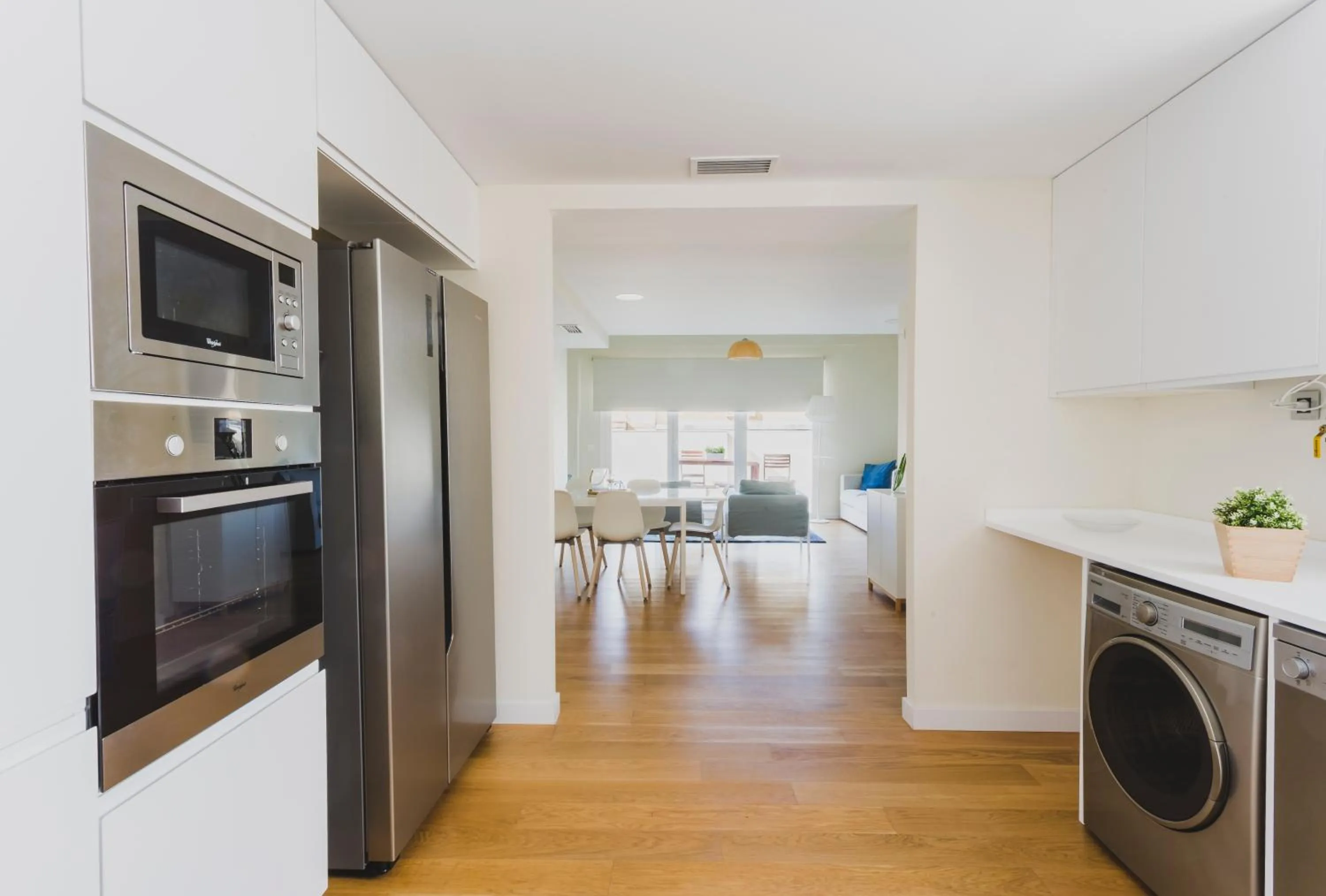 Kitchen or kitchenette in HQ Rooms Apartments San Vicente