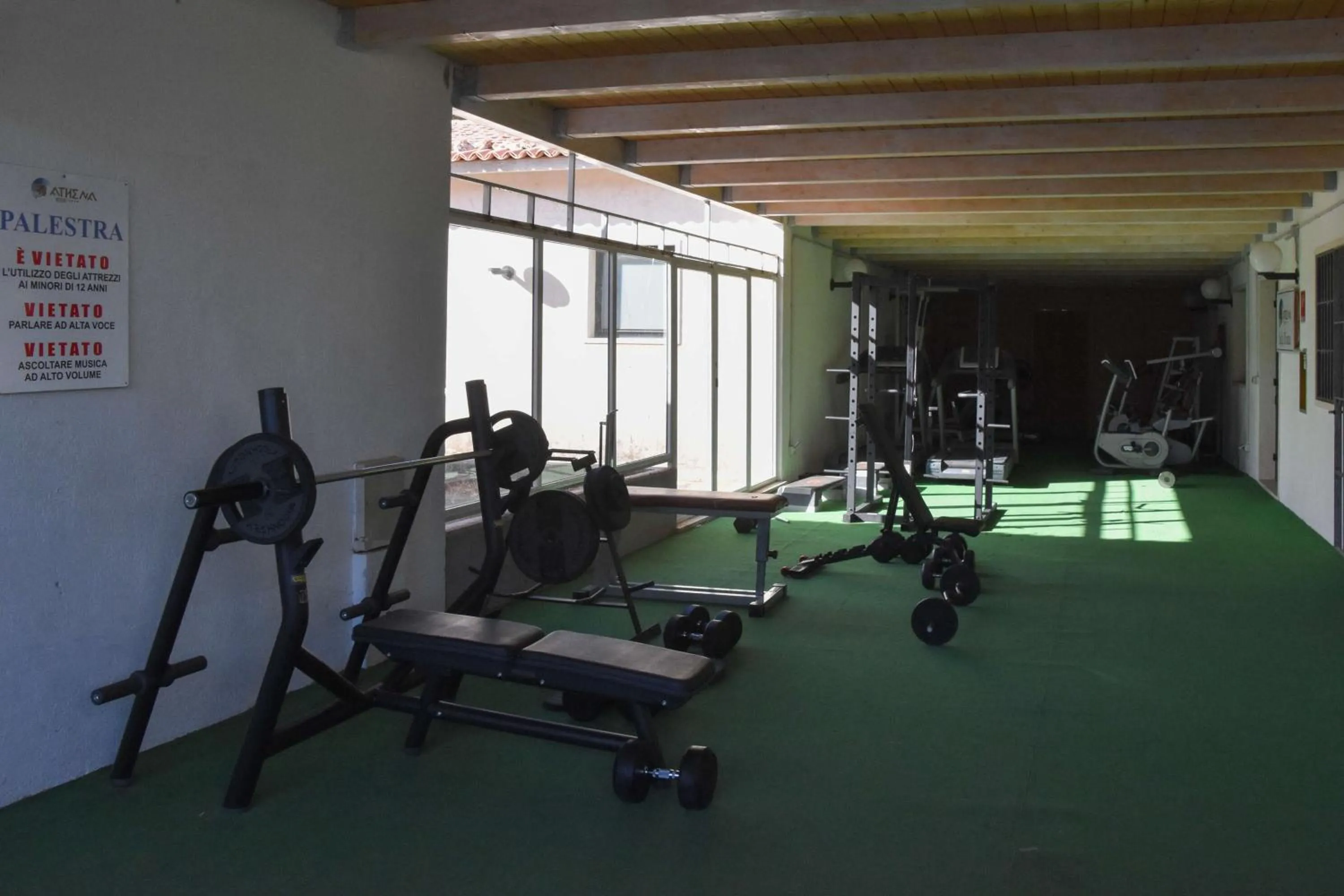 Fitness centre/facilities in I Giardini di Athena- Athena Resort