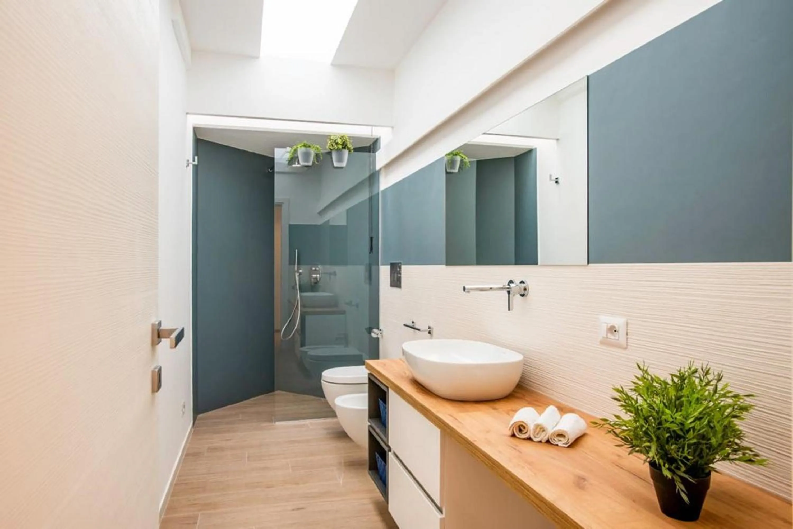 Bathroom in I Giardini di Athena- Athena Resort