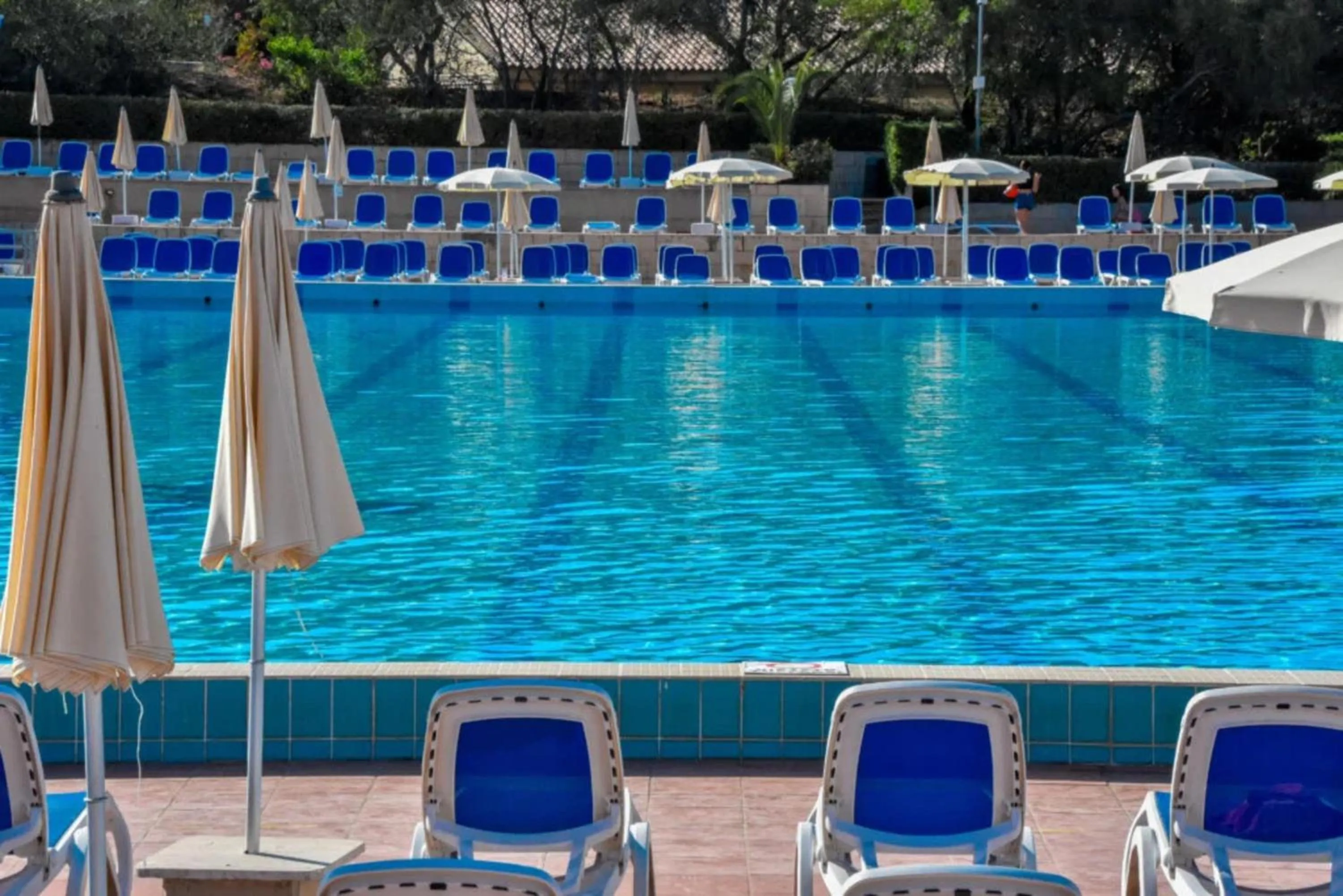Swimming pool in I Giardini di Athena- Athena Resort