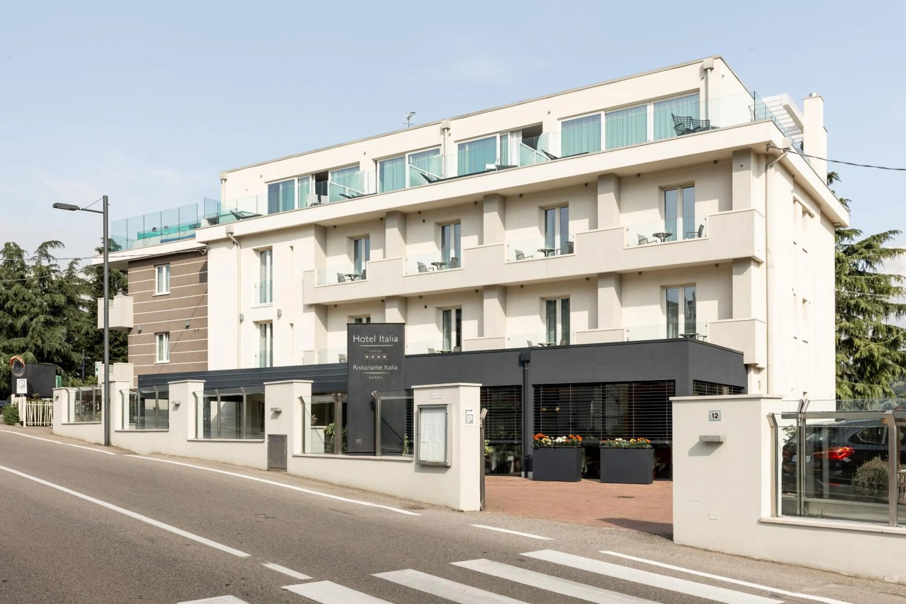 Property building in Hotel Italia