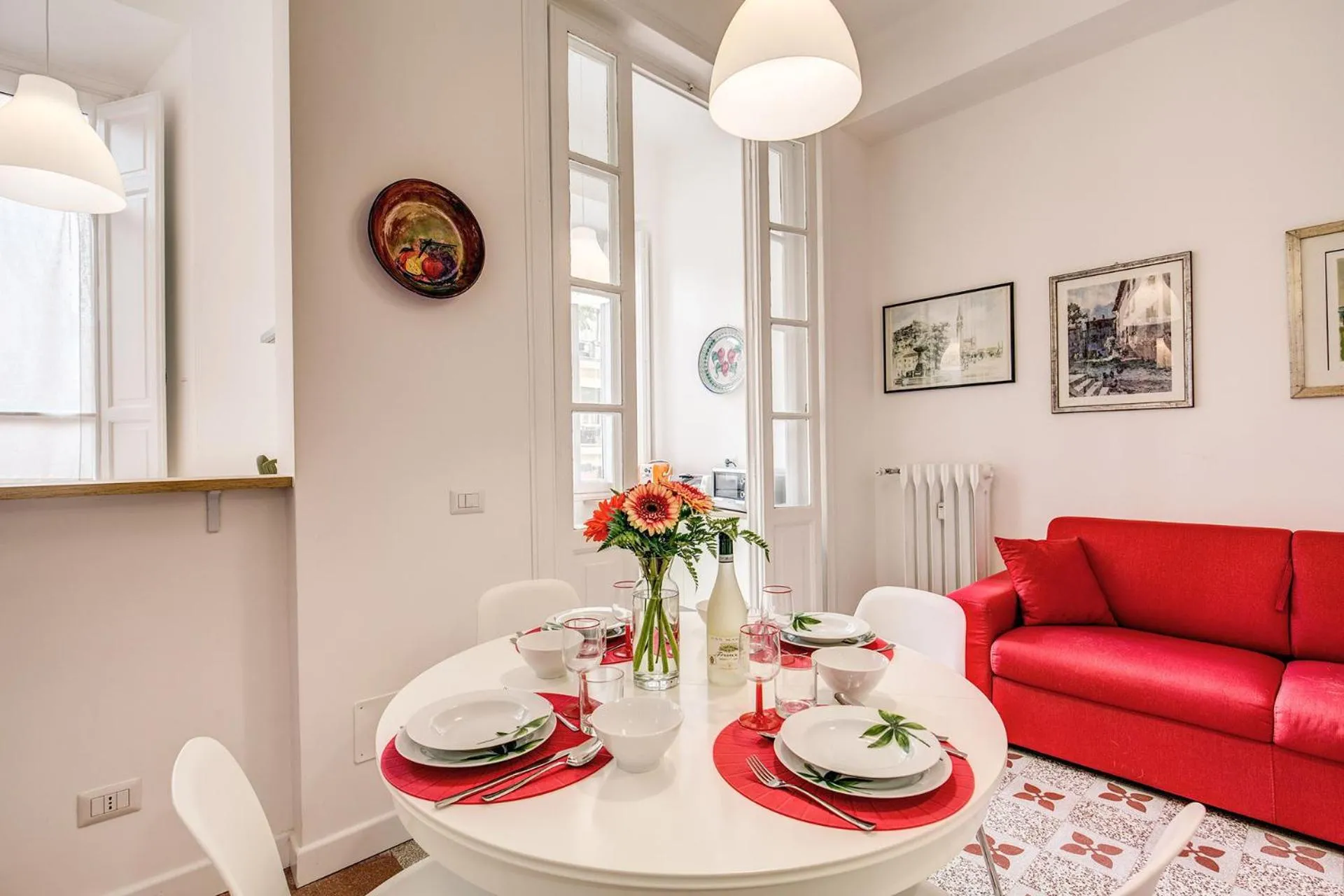 Living room in La casa di Nonna Pina