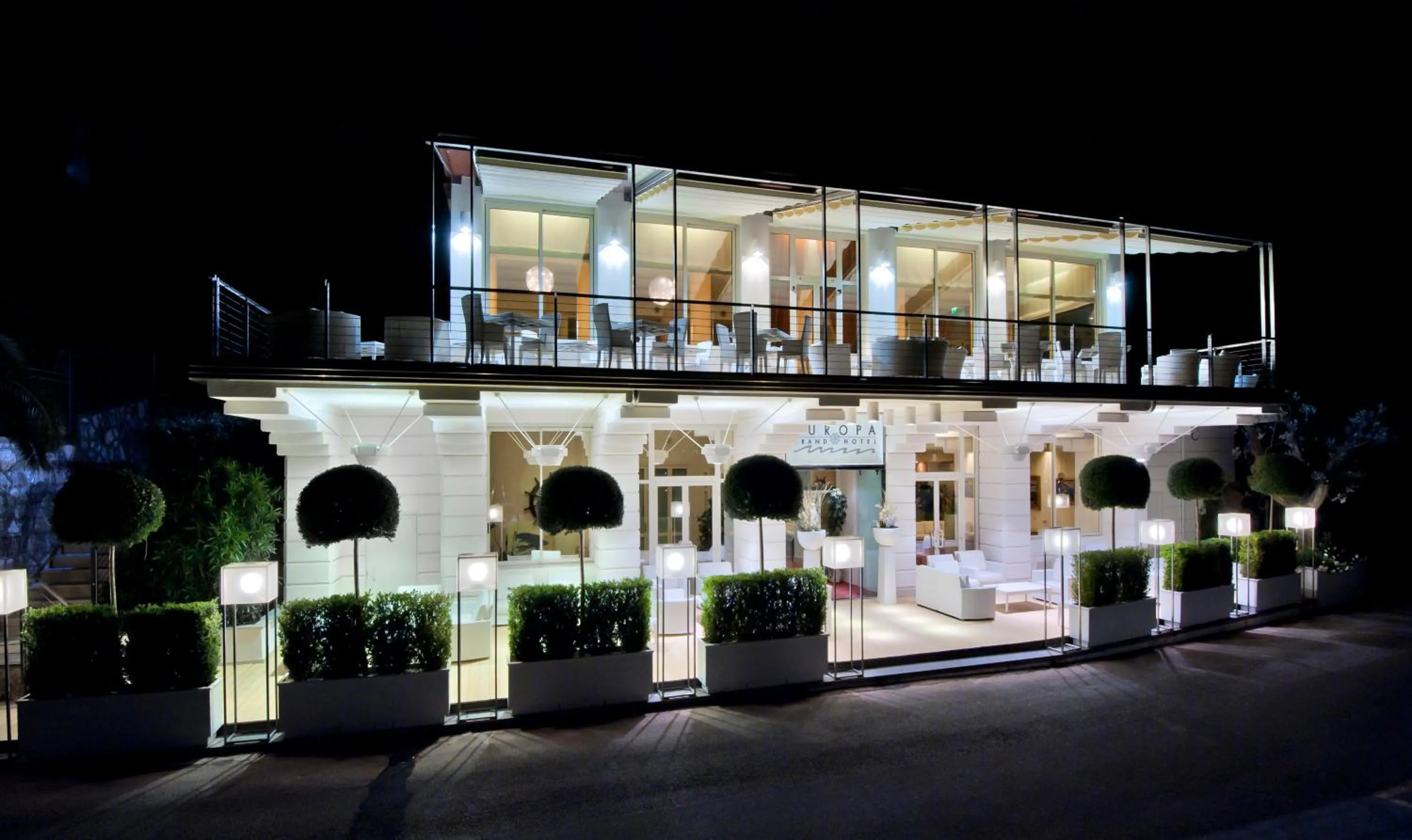 Facade/entrance in Europa Grand Hotel