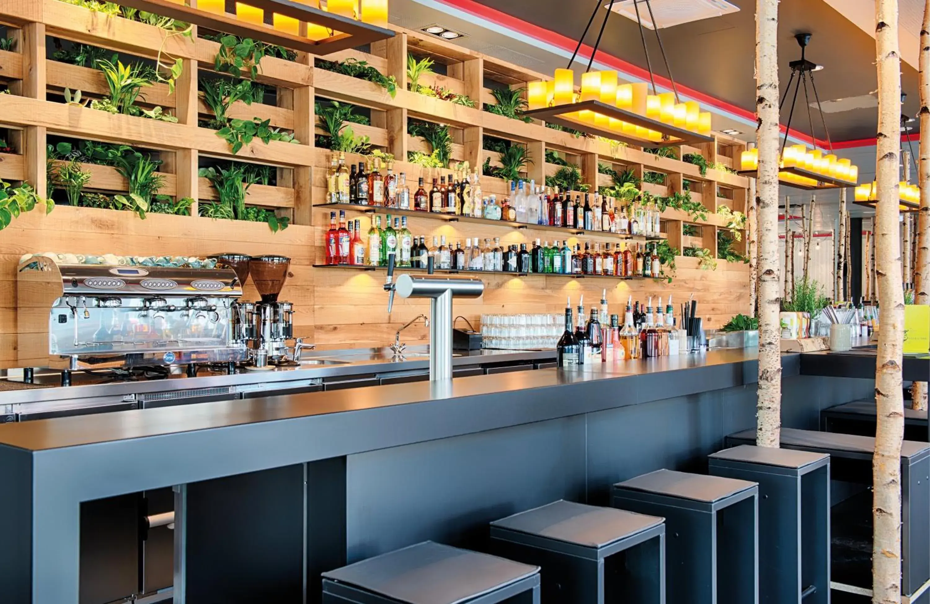 Lounge or bar in NYX Hotel Munich by Leonardo Hotels Lounge or bar in NYX Hotel Munich by Leonardo Hotels