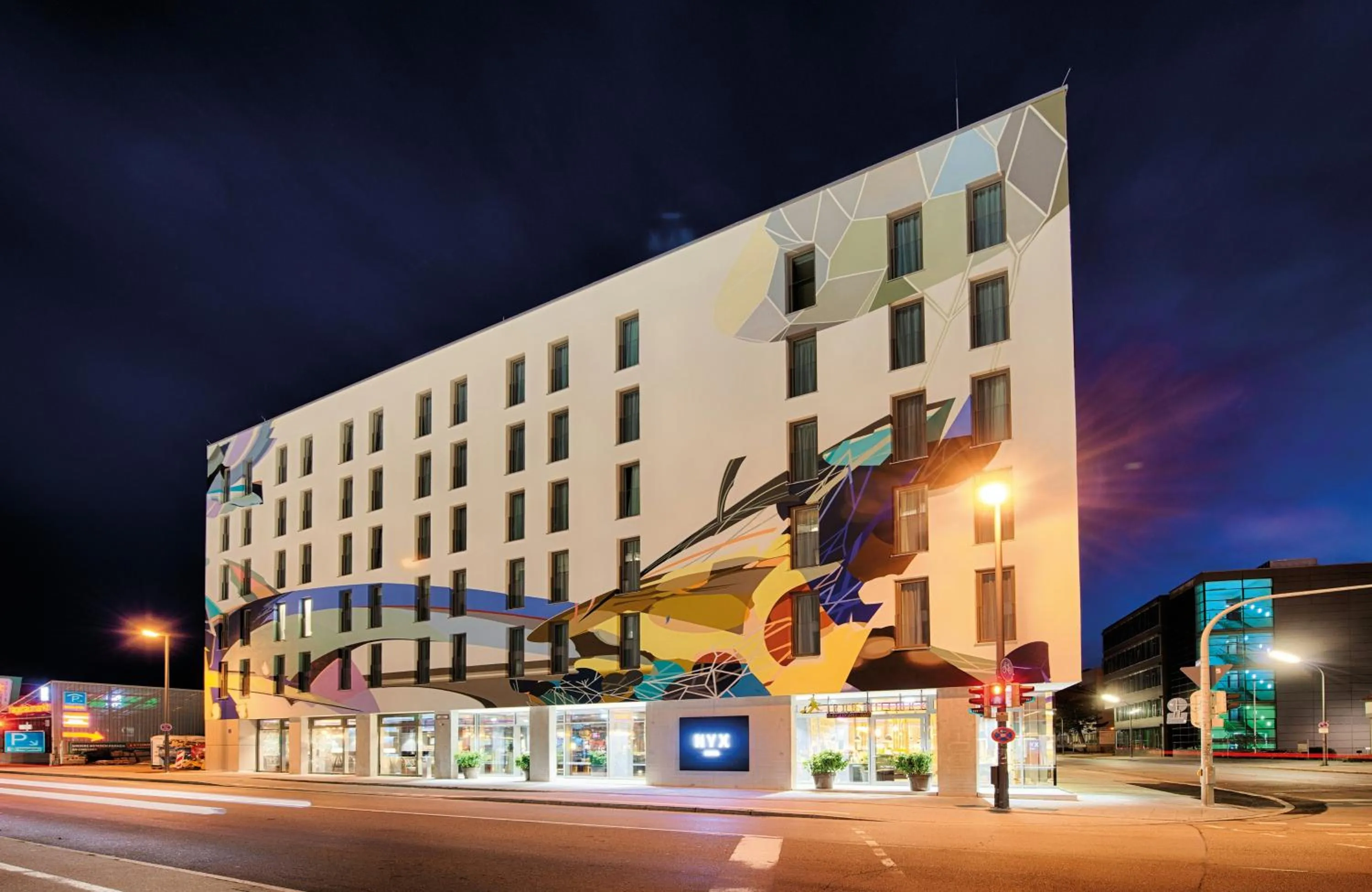 Property building in NYX Hotel Munich by Leonardo Hotels