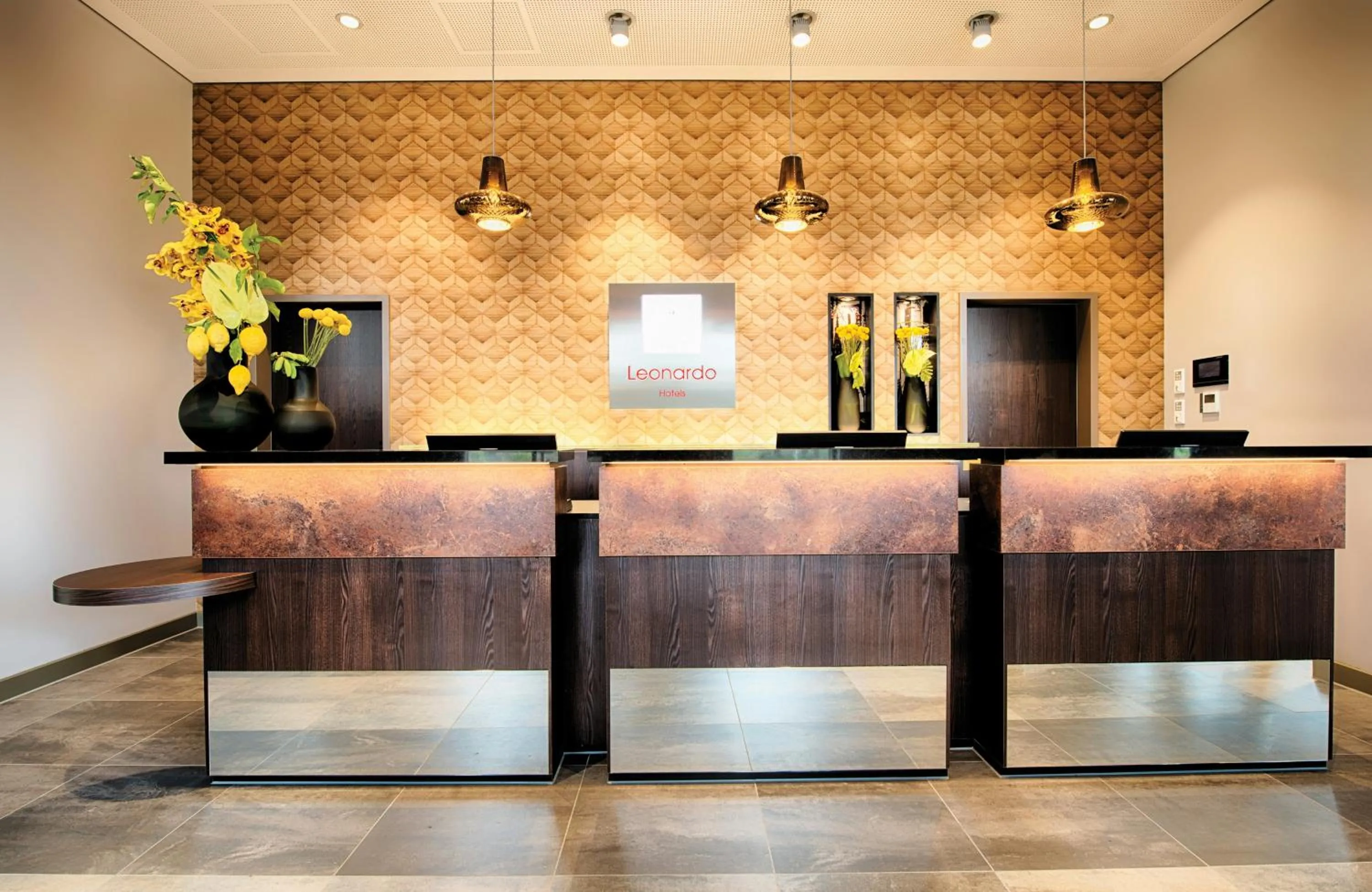 Lobby or reception in Leonardo Royal Hotel Ulm