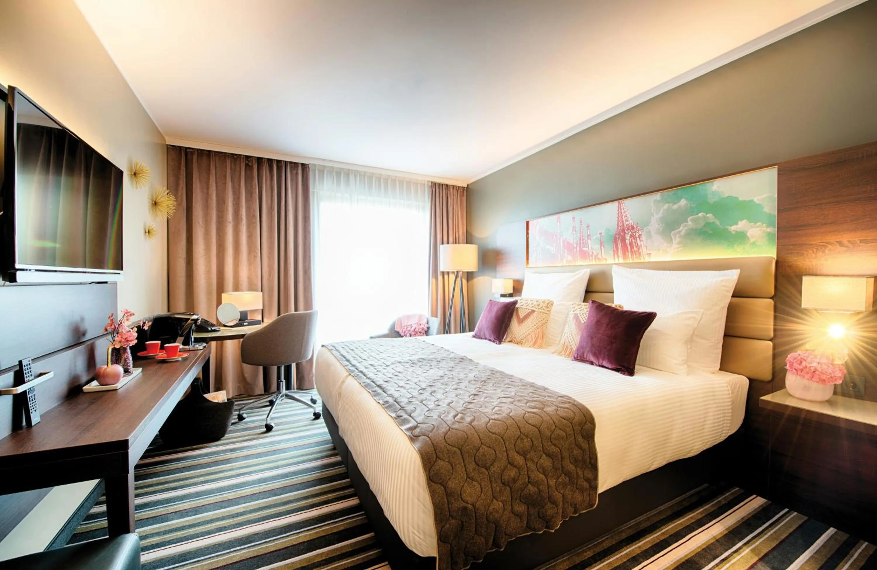 Photo of the whole room, Bed in Leonardo Royal Hotel Ulm