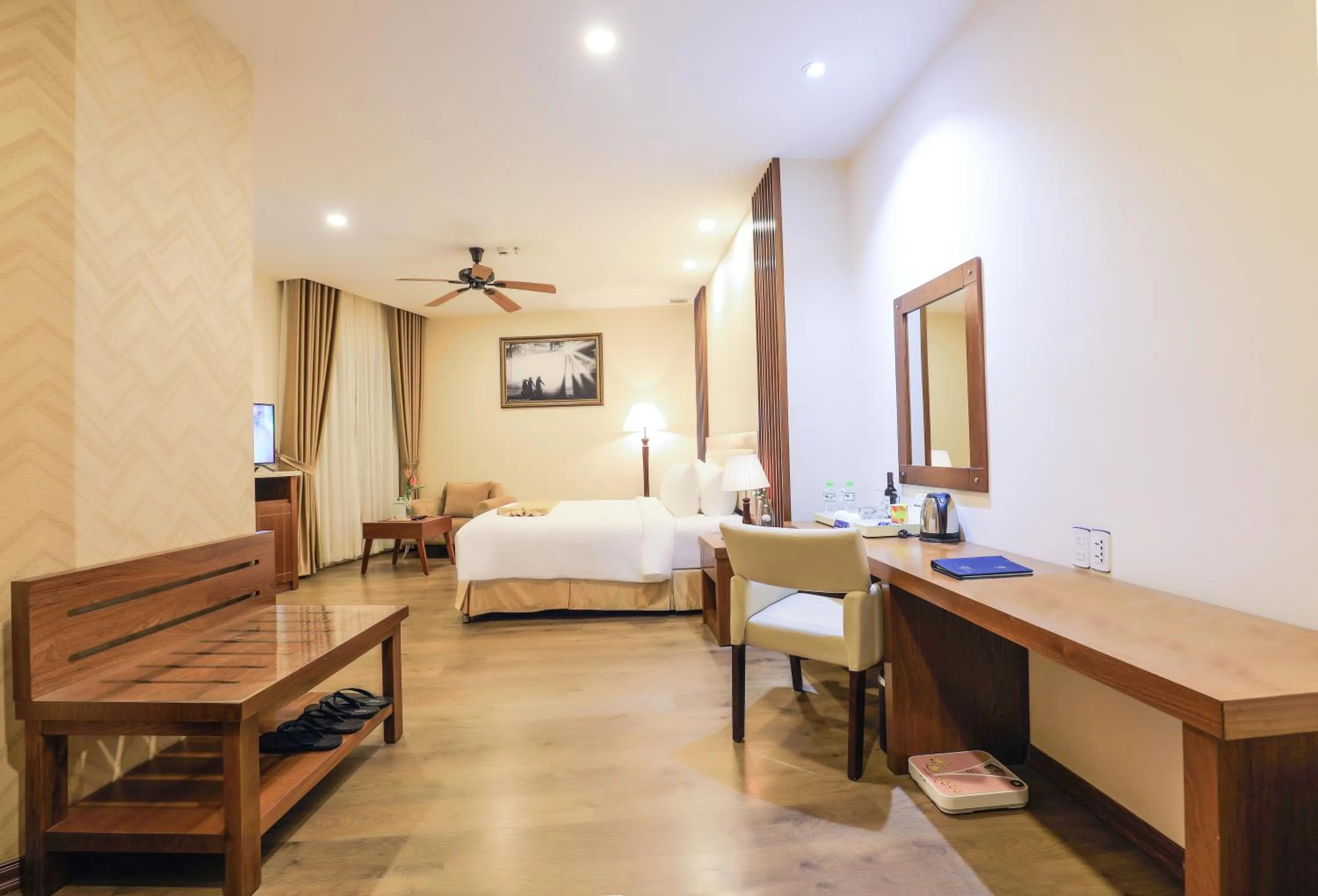 Bed in Ladalat Hotel