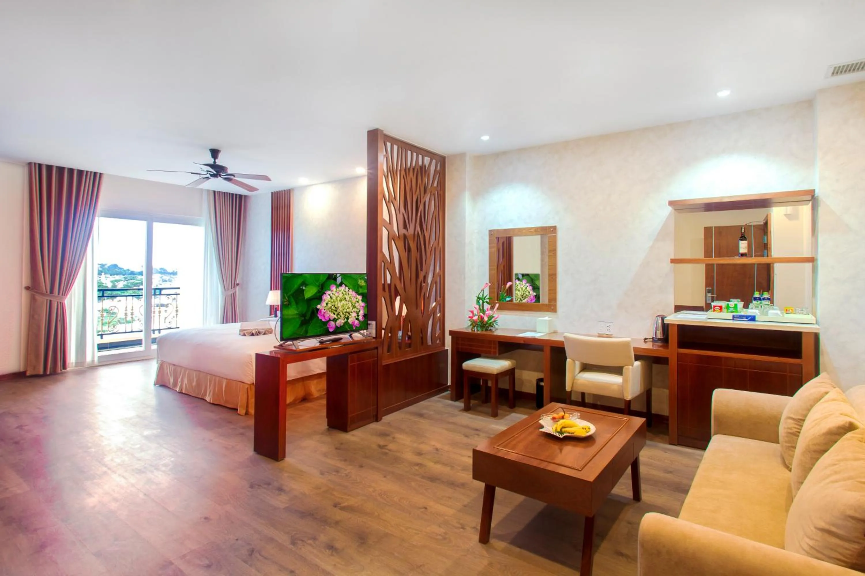 Bed in Ladalat Hotel