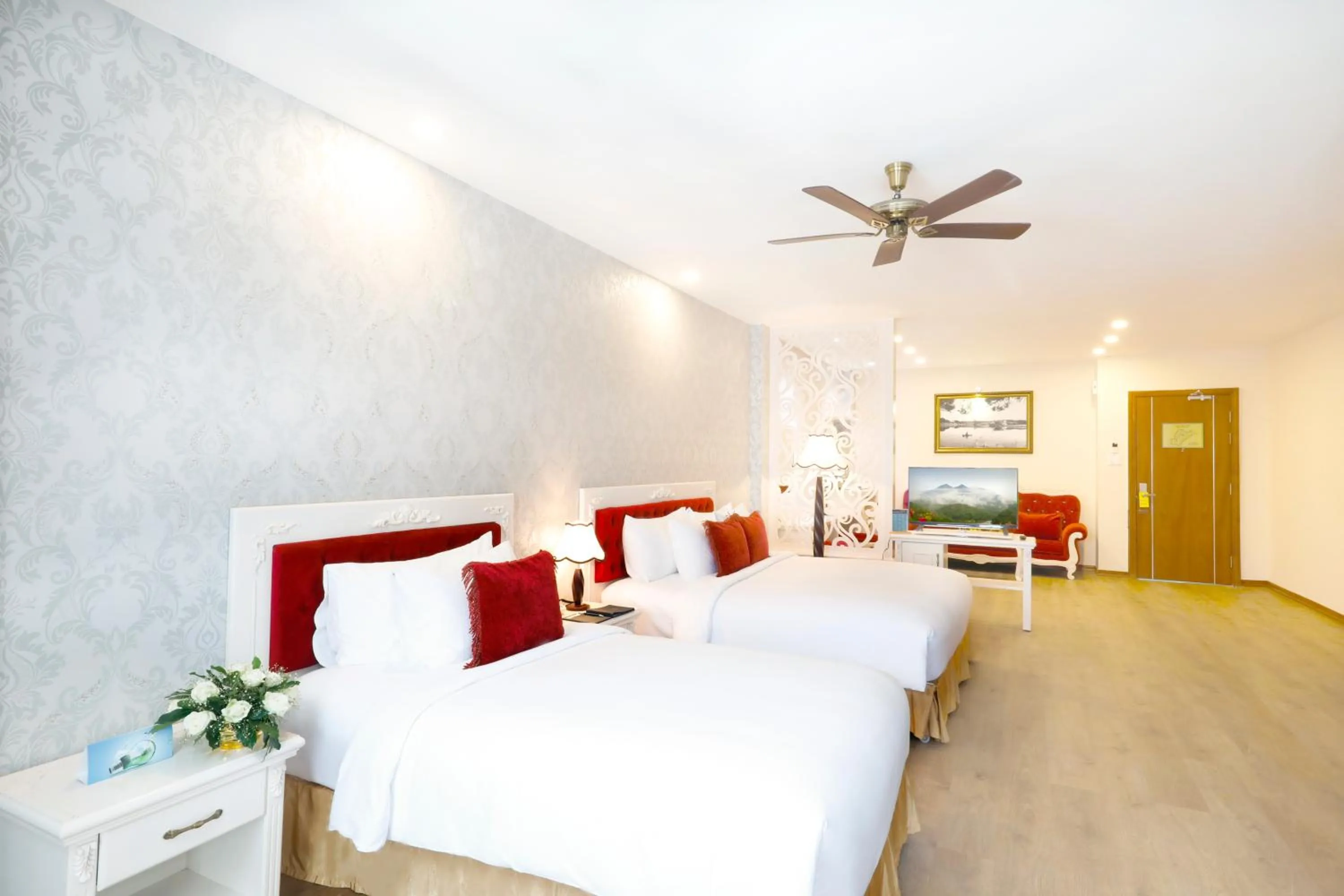 Bed in Ladalat Hotel