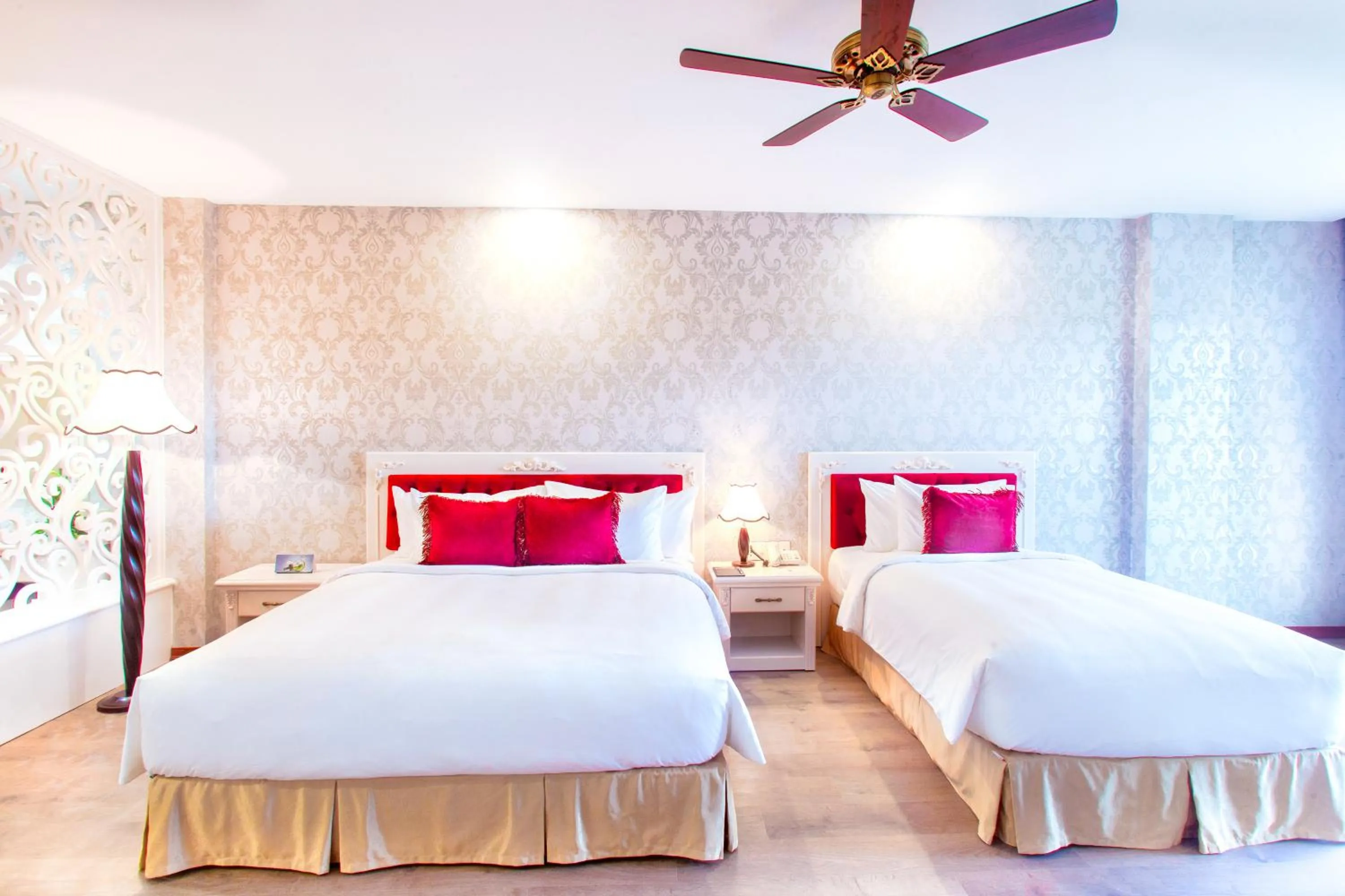 Bed in Ladalat Hotel