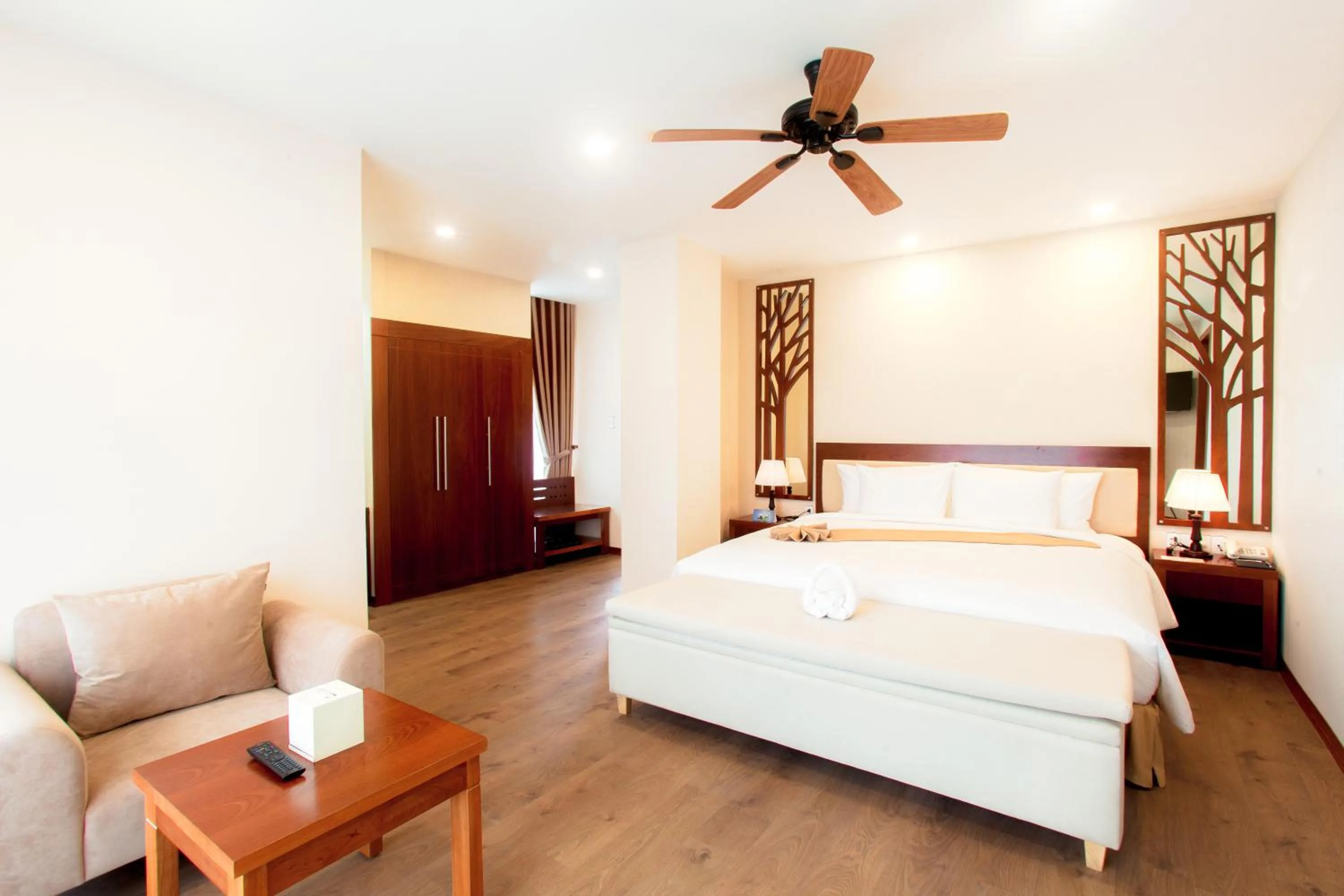 Bed in Ladalat Hotel