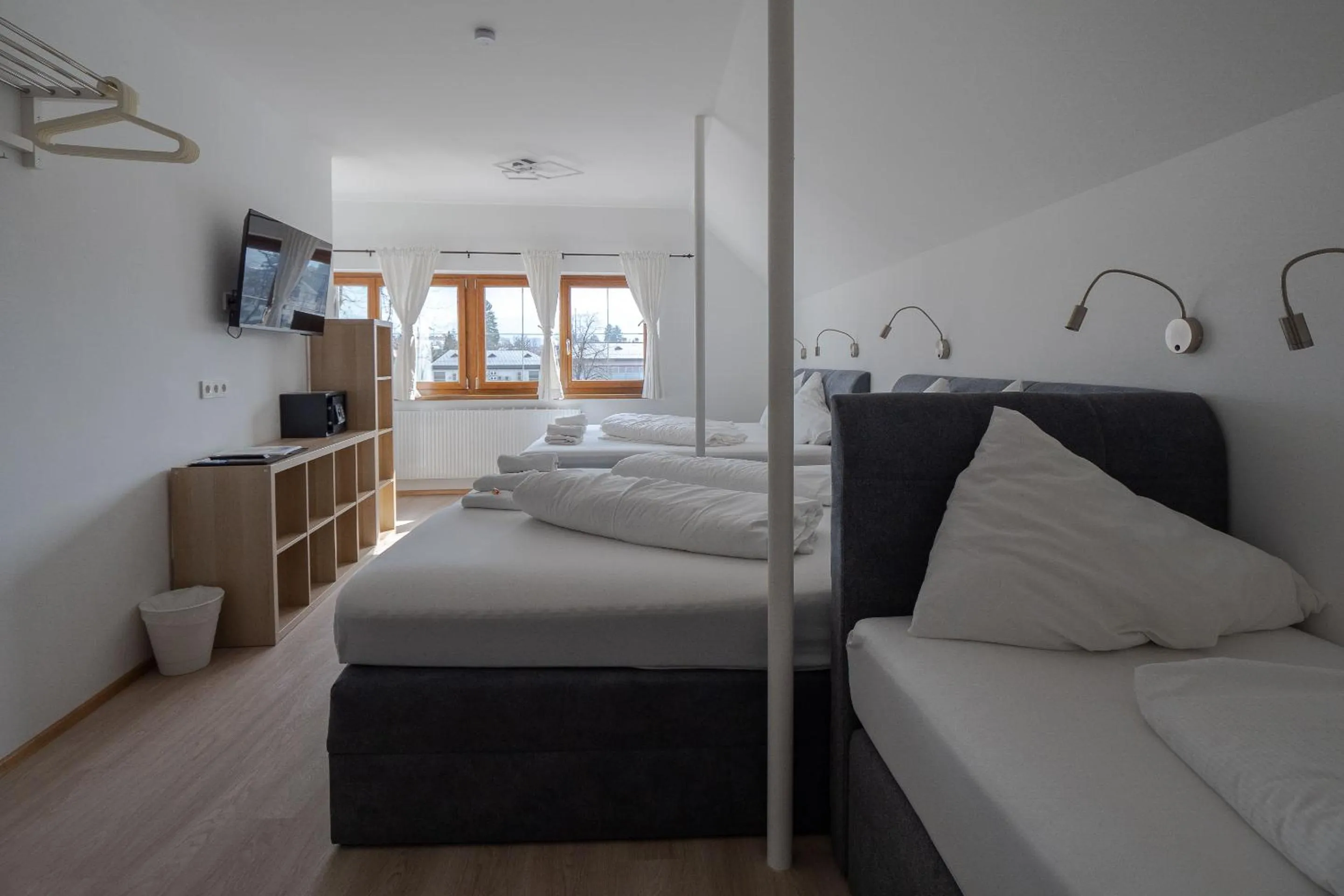 Bedroom, Bed in B&B Hotel Heimgartl