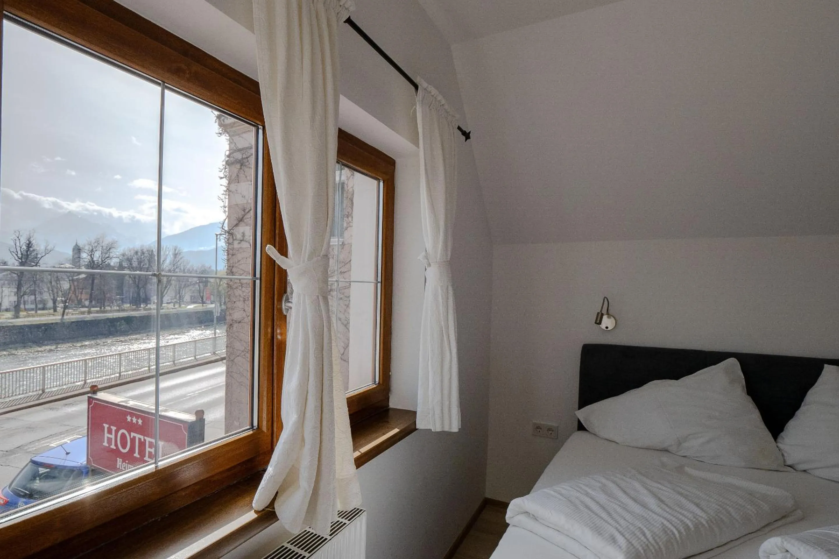 Bedroom, Bed in B&B Hotel Heimgartl