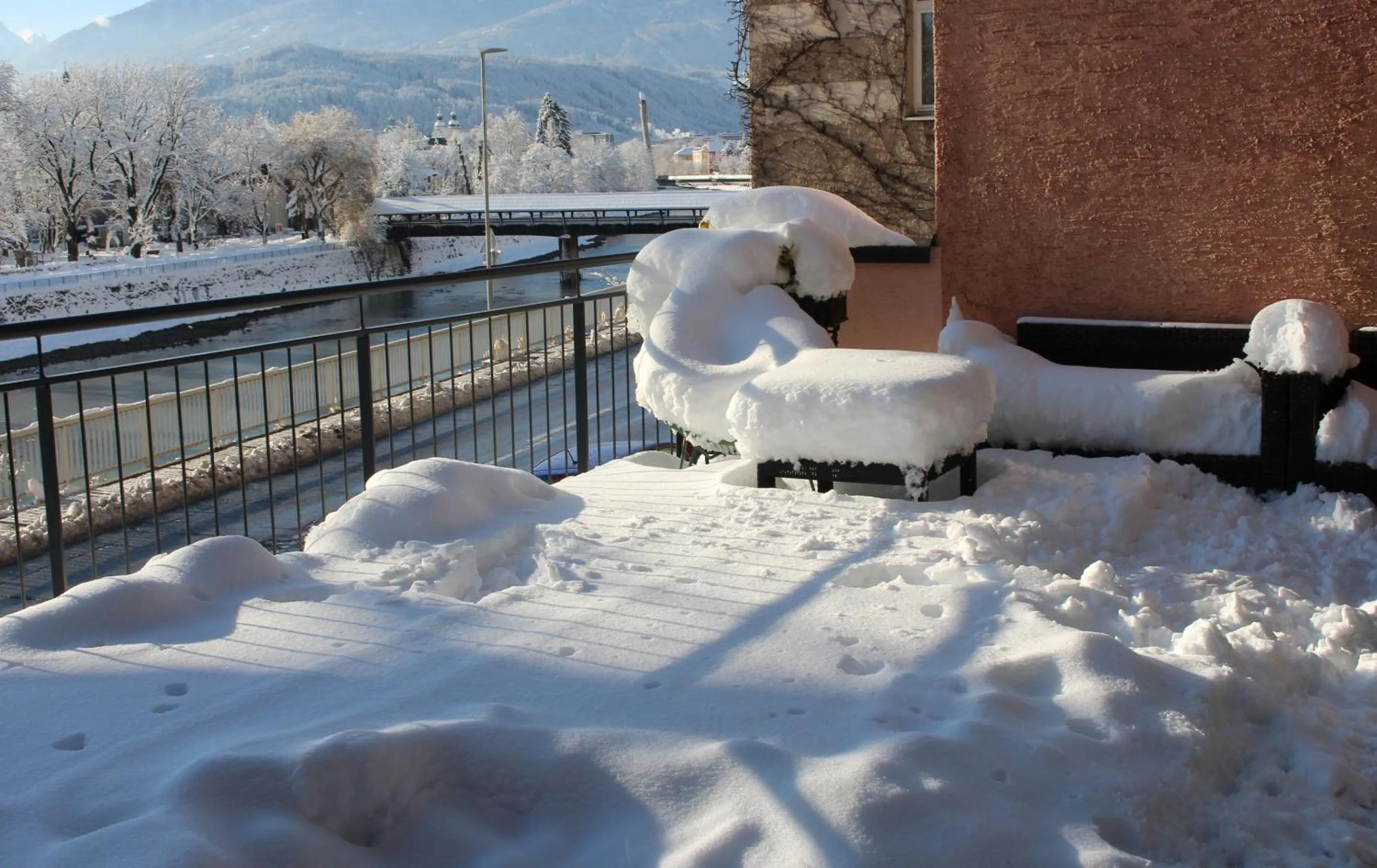 Balcony/Terrace in B&B Hotel Heimgartl
