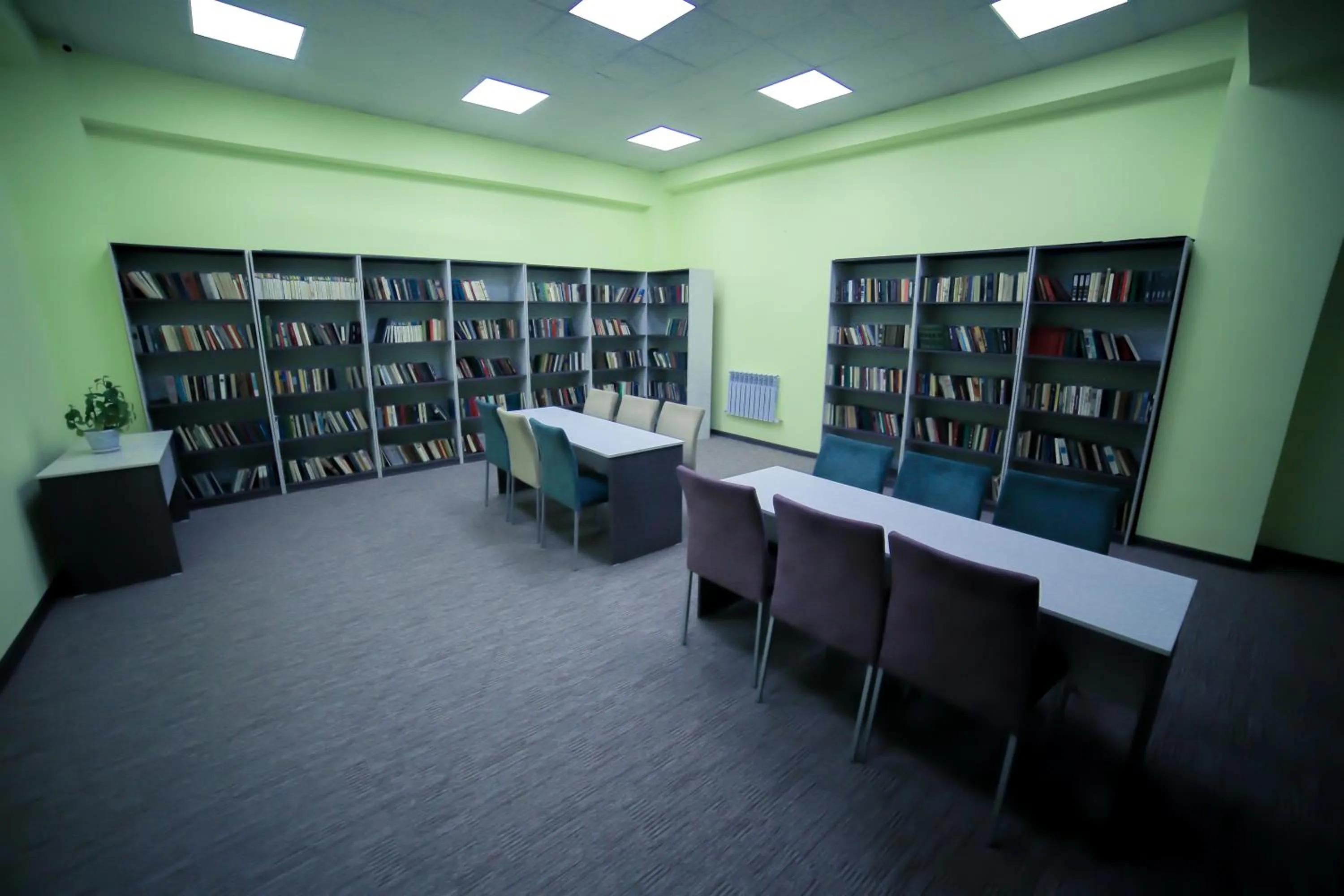 Library in Astra Hotel