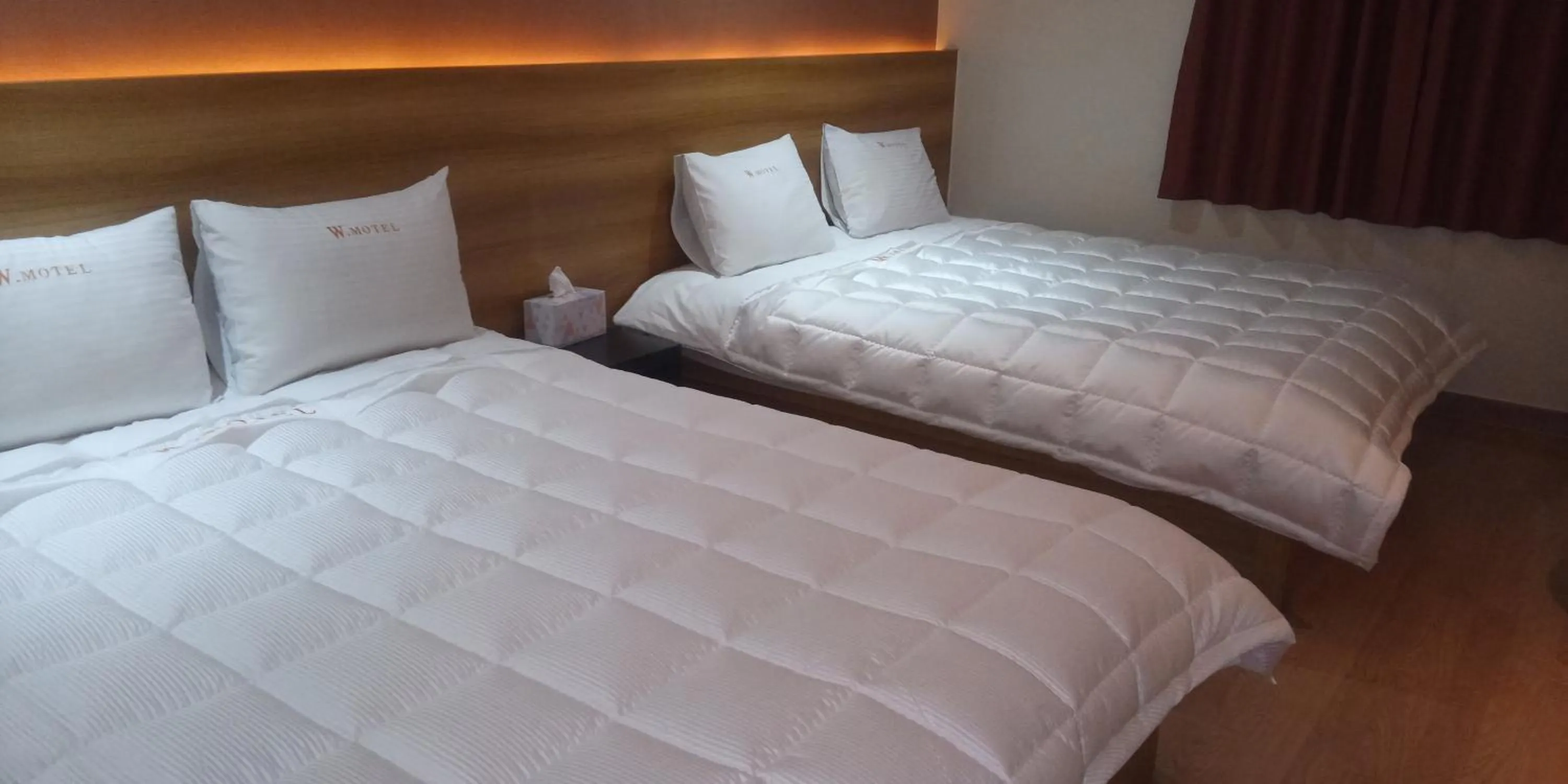 Bed in Gyeongju bulgooksa W Drive-in Motel