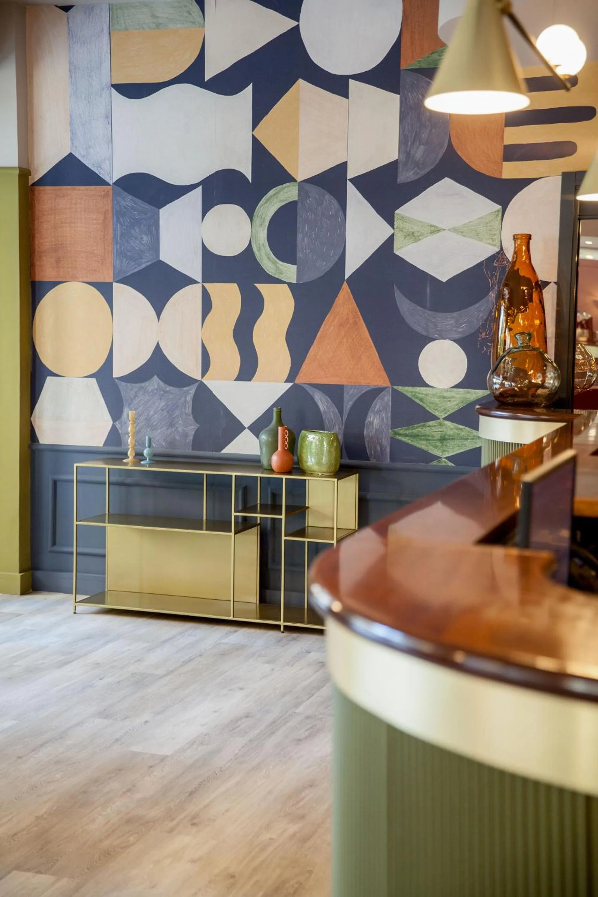 Lobby or reception in Hotel Bristol