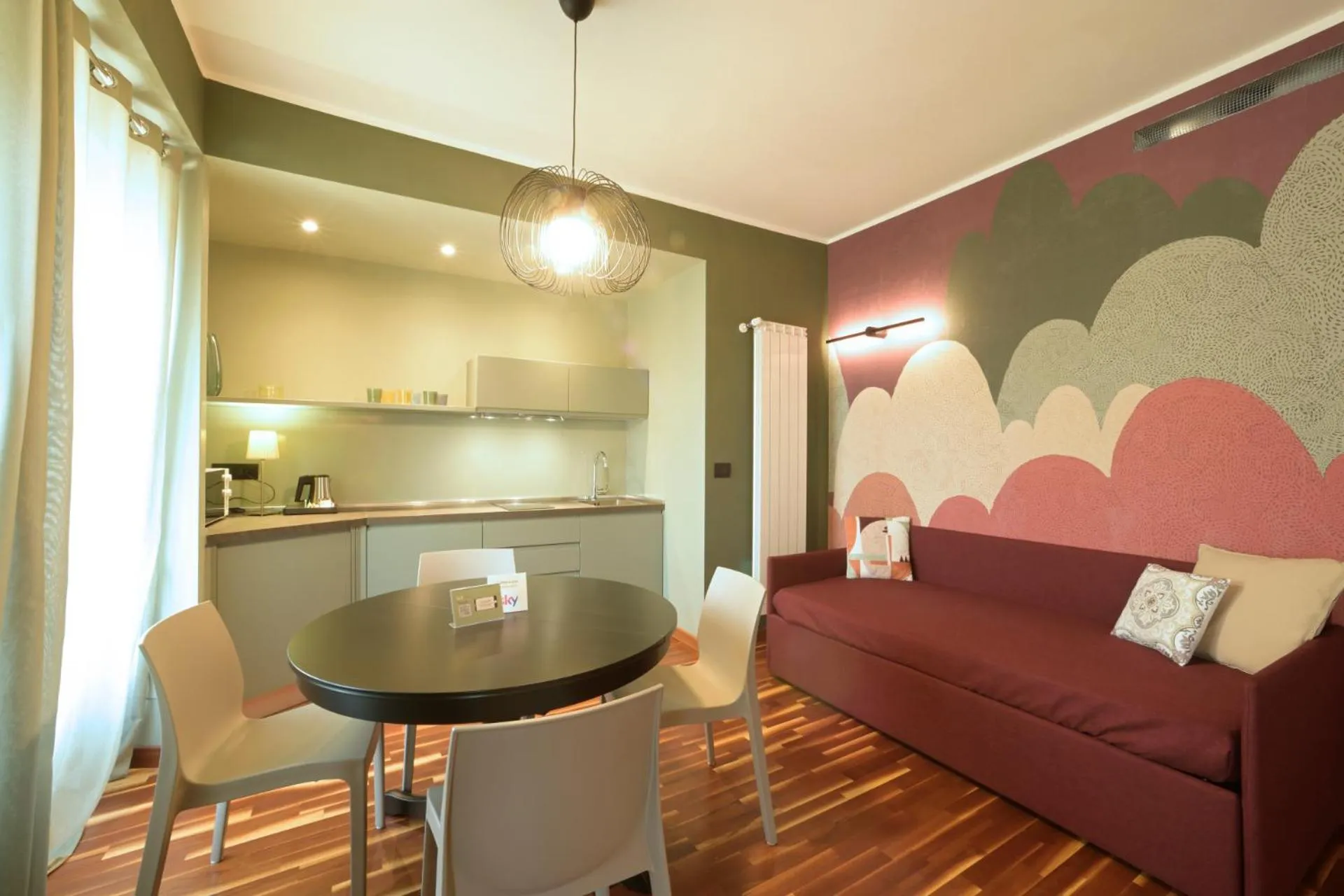 Kitchen or kitchenette in Hotel Bristol