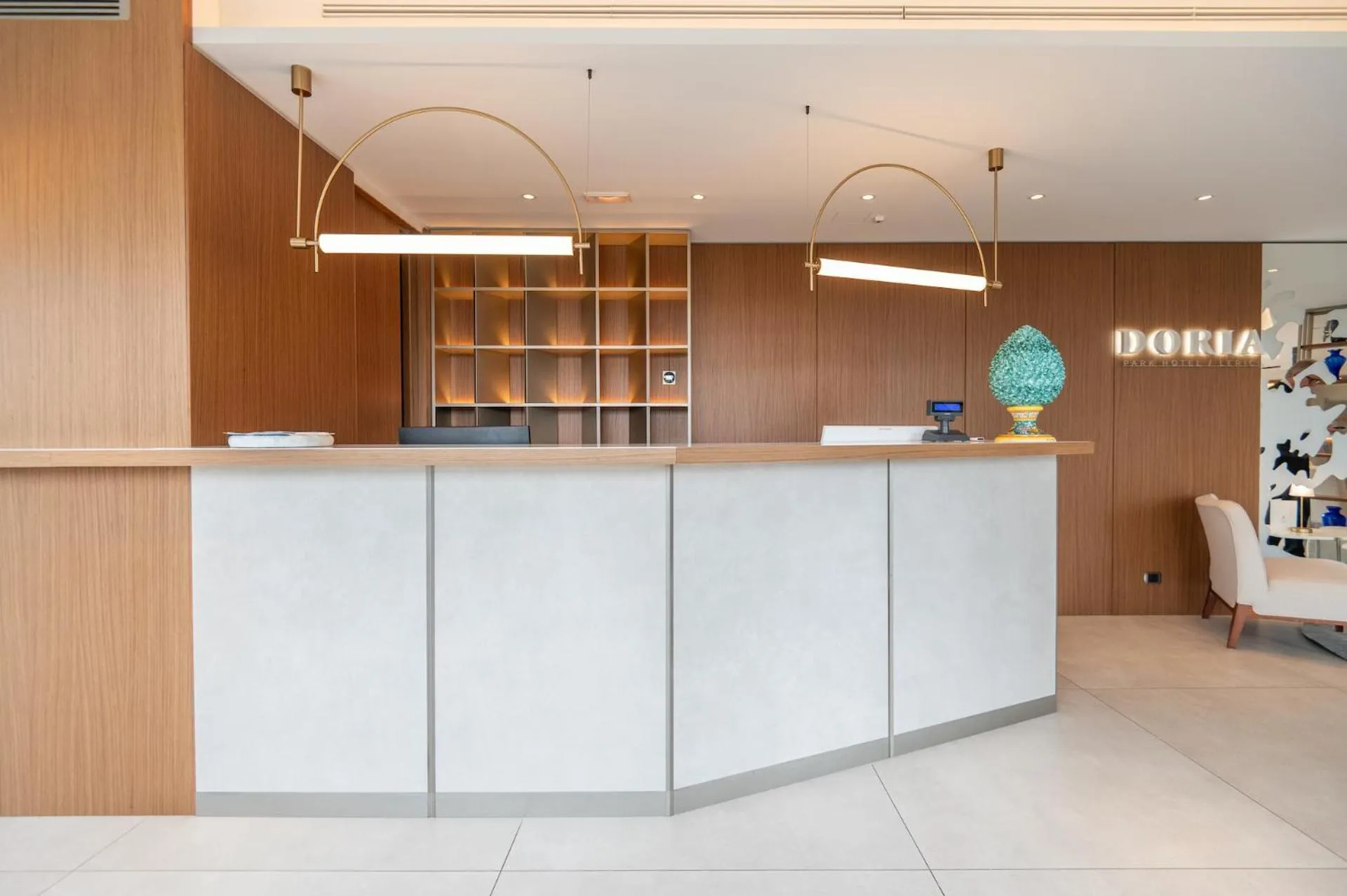 Lobby or reception in Doria Park Hotel